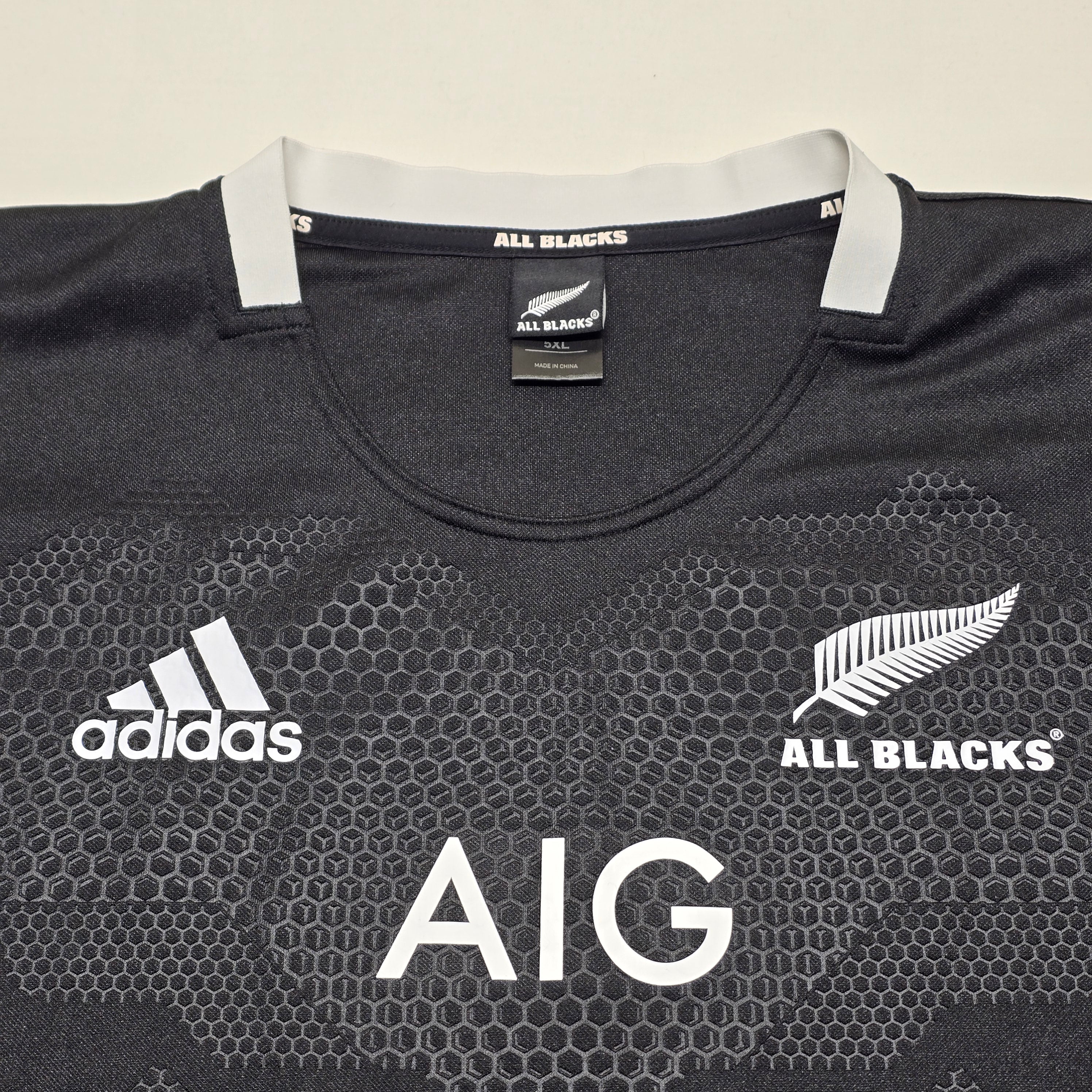 All Blacks 2019/20 Home Jersey - 5XL