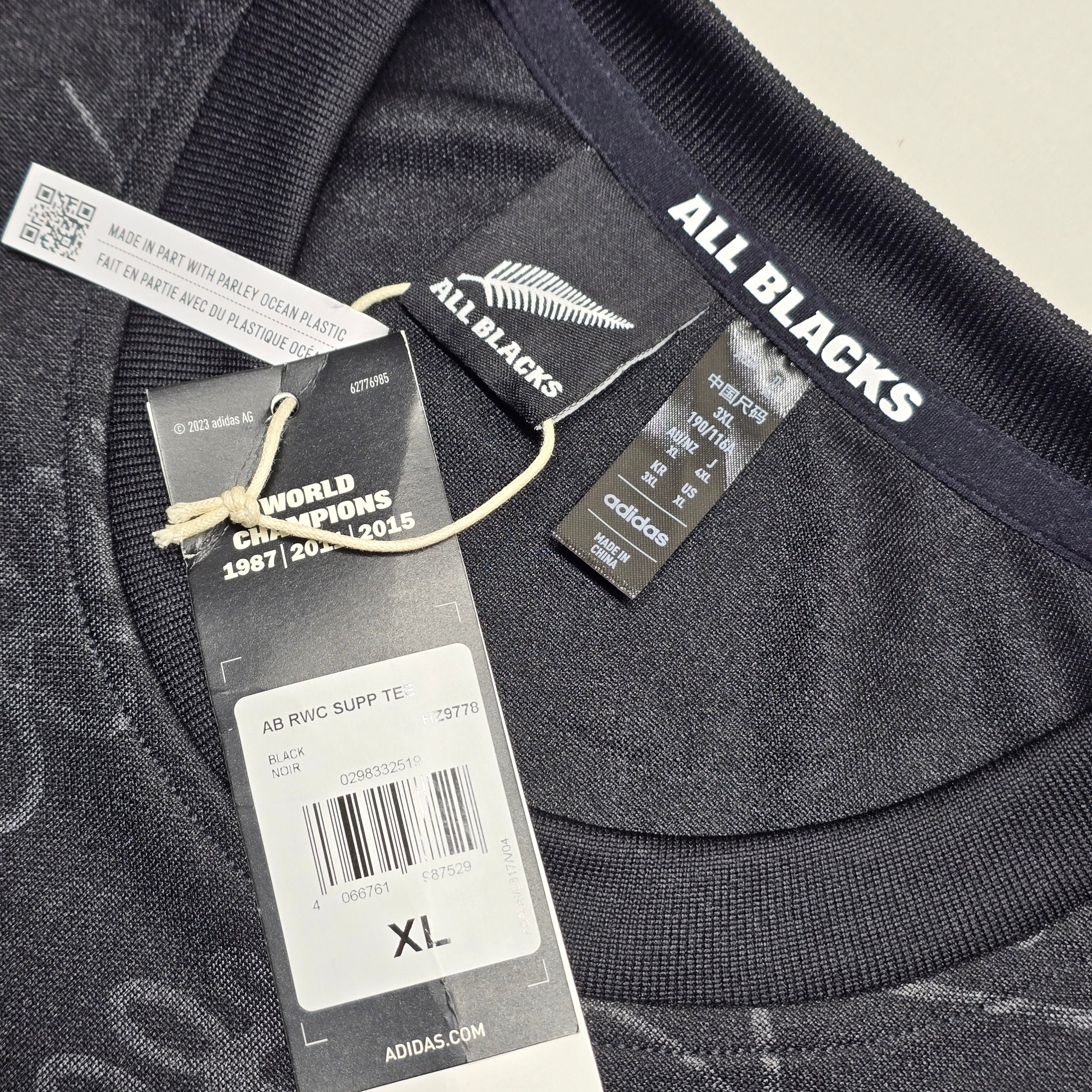 All Blacks 2023 Supporters T-shirt (BNWT's) - "XL" (3XL)