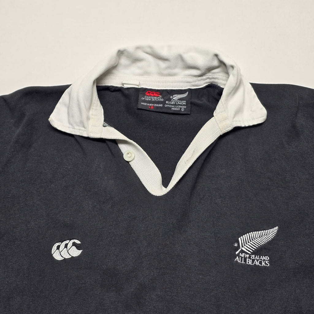 All Blacks 90's Home Jersey - Boys Large (16YRS)