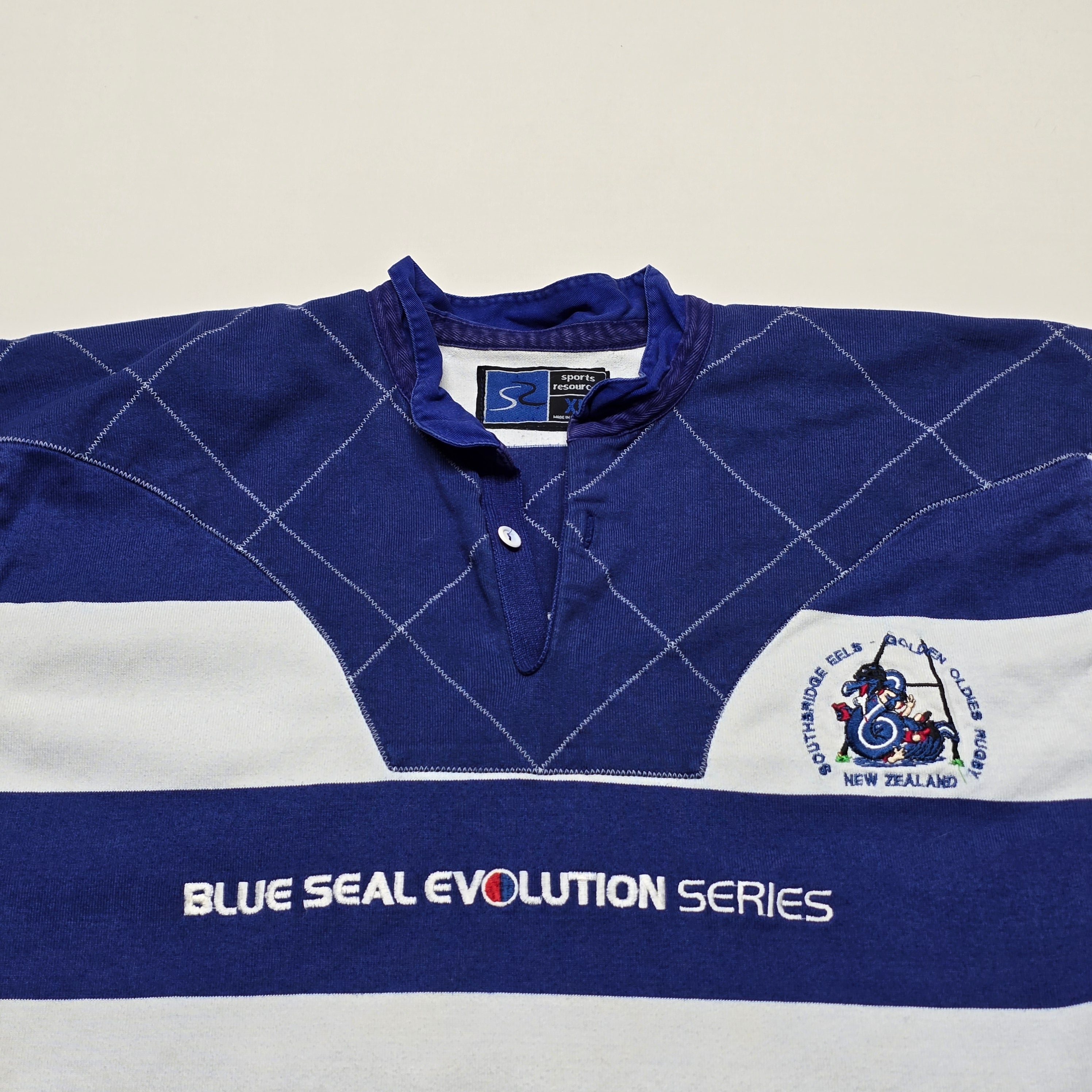 Southbridge Eels Golden Oldies Rugby Jersey - "XL" (Large)