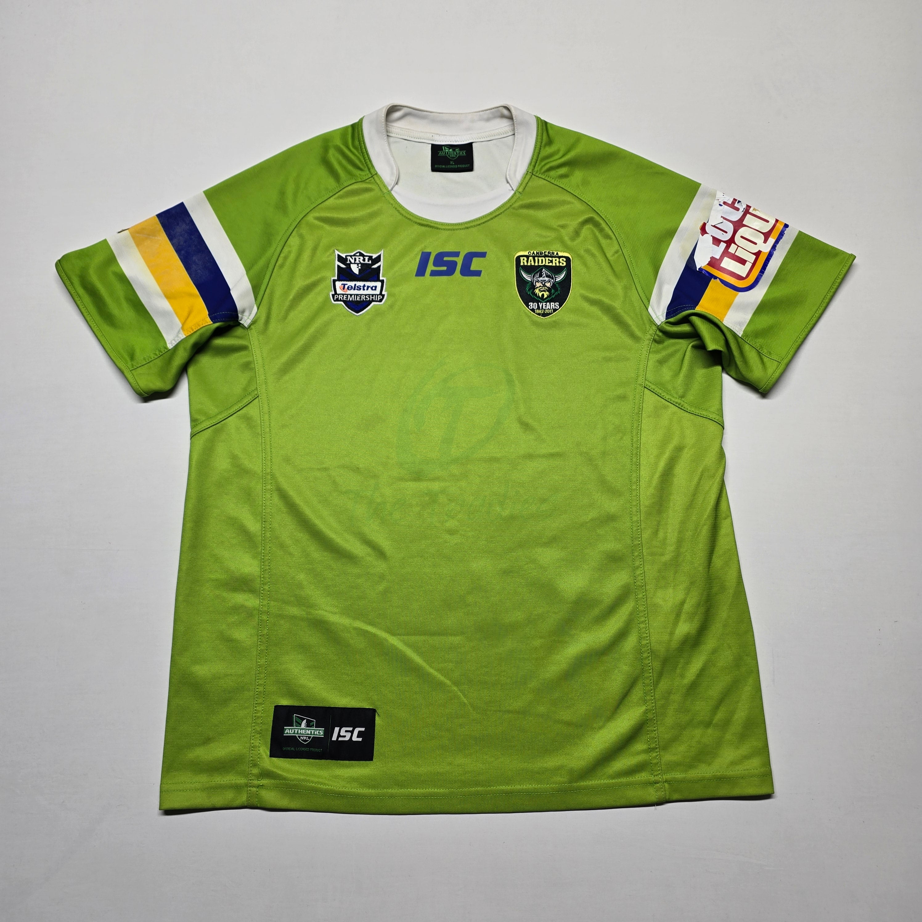 Canberra Raiders 2011 Home Jersey - XL