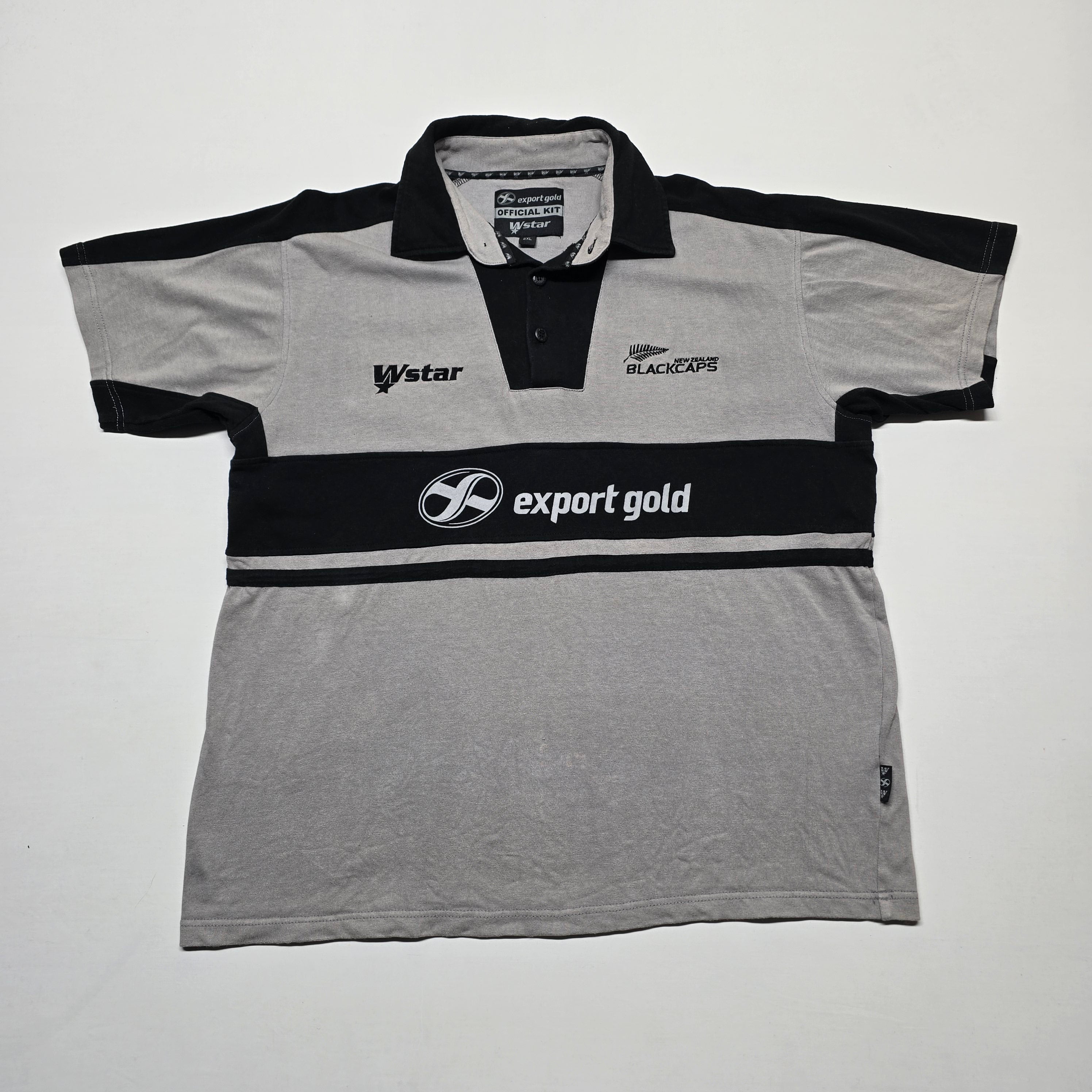 Blackcaps WStar "Export Gold" Jersey - "2XL" (XL)