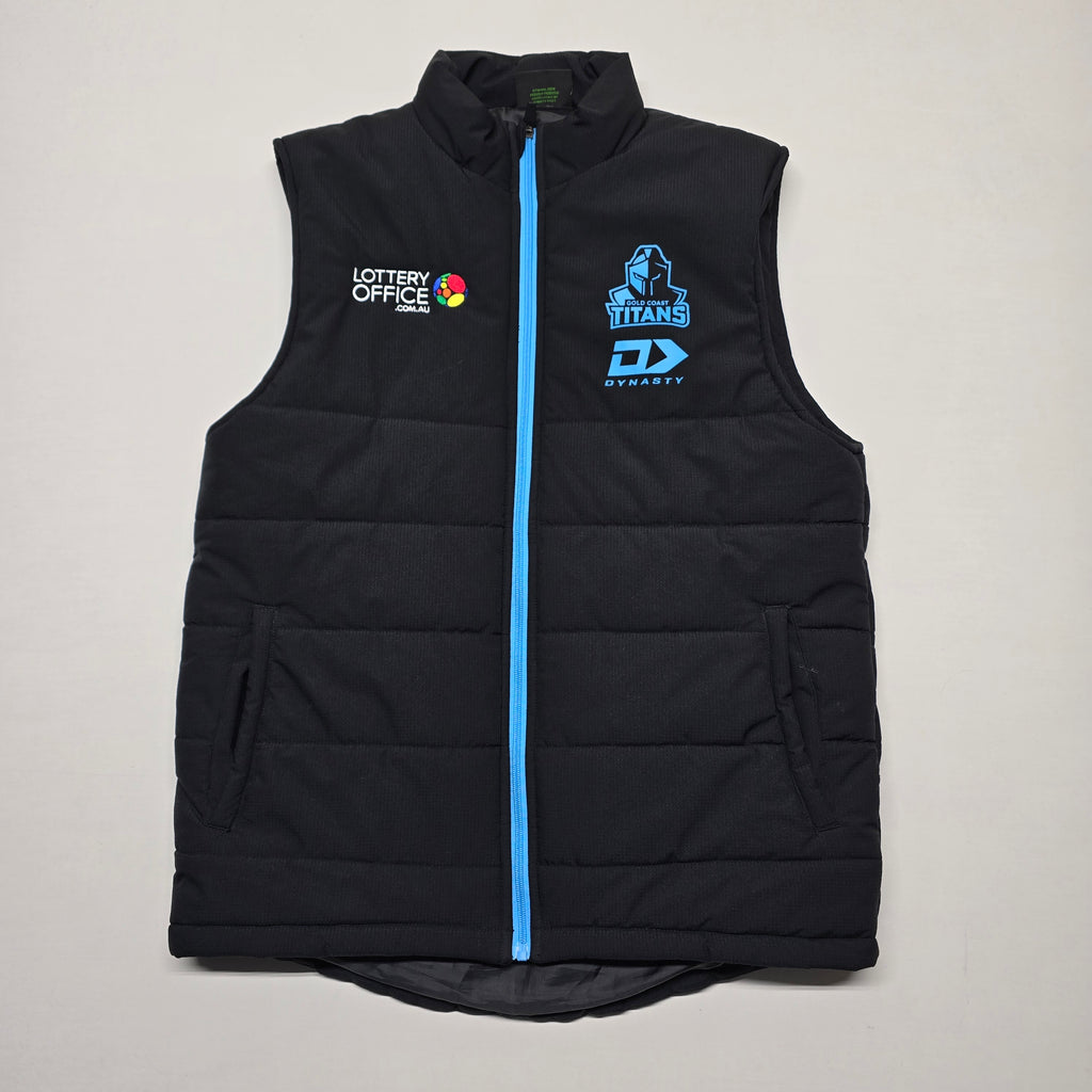 Gold Coast Titans Puffer Vest - Large