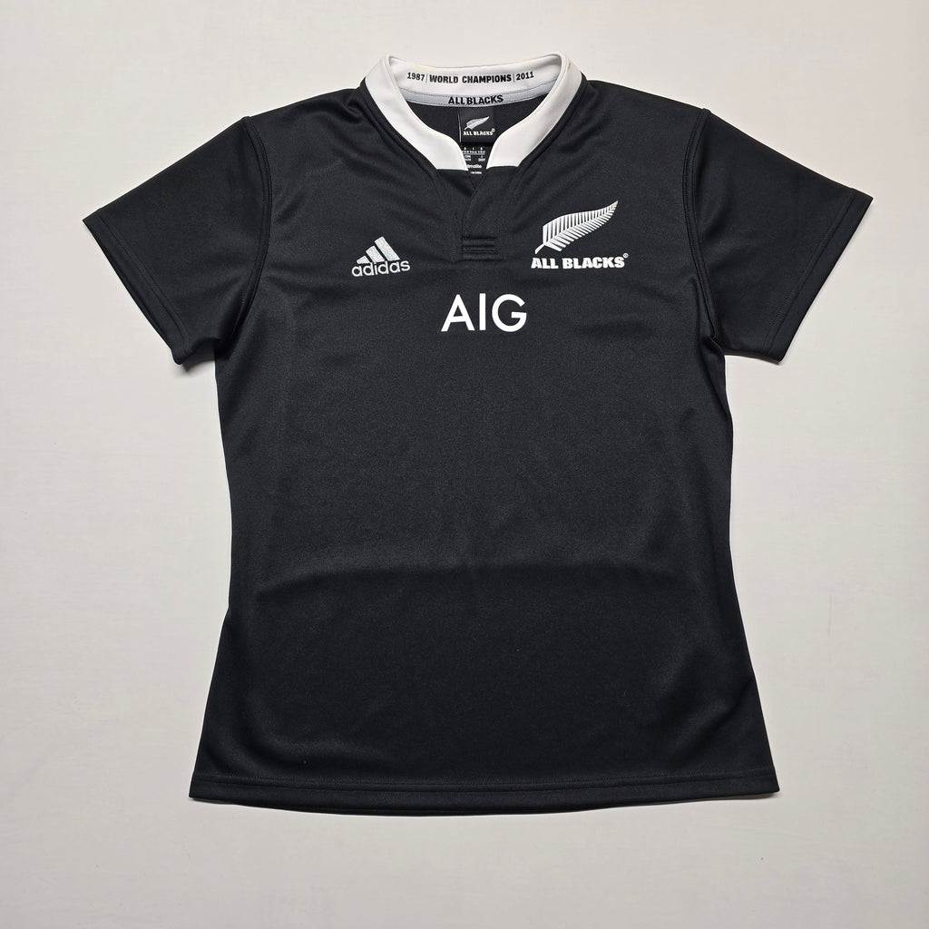 All Blacks 2013/14 Home Jersey - Womens Medium