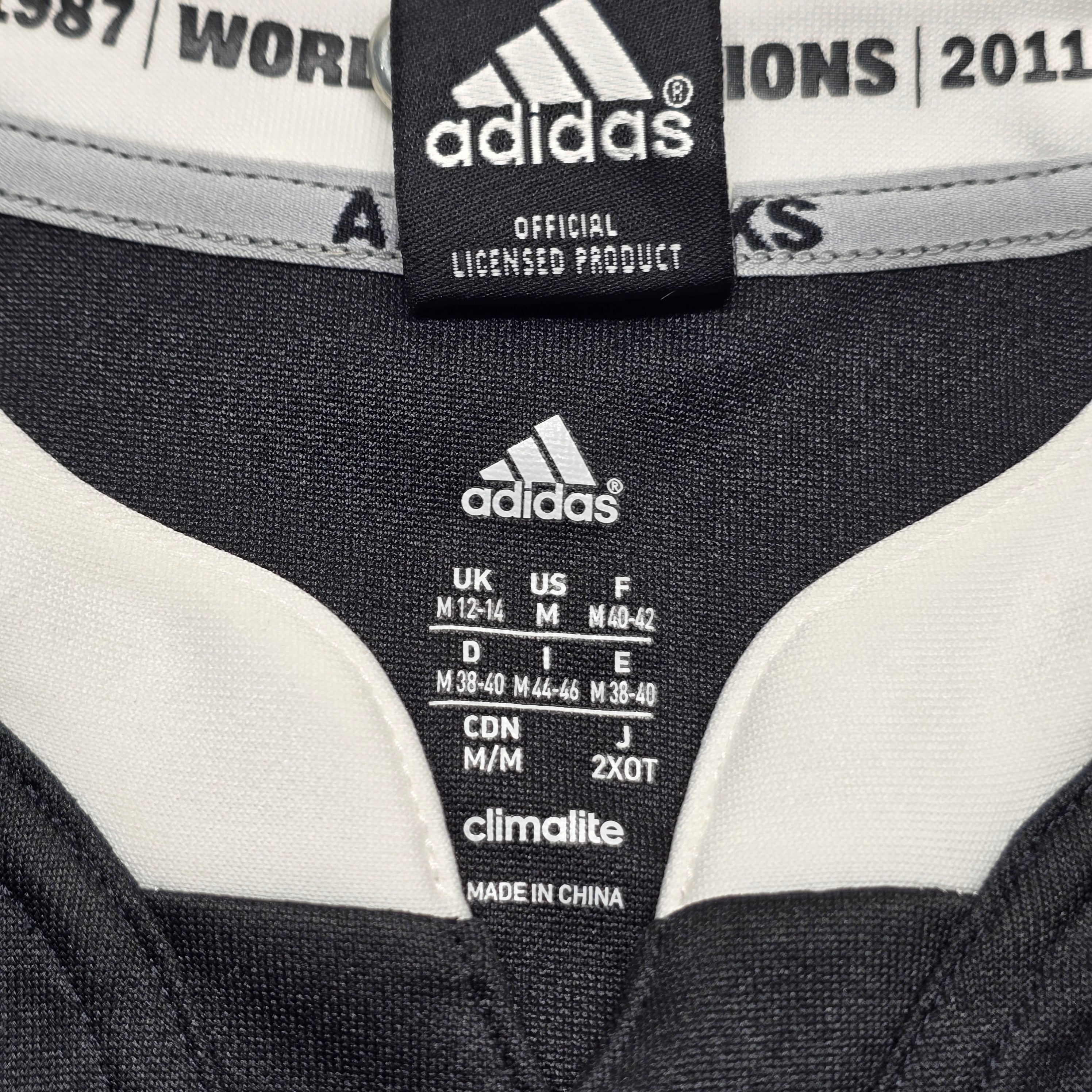 All Blacks 2013/14 Home Jersey - Womens Medium