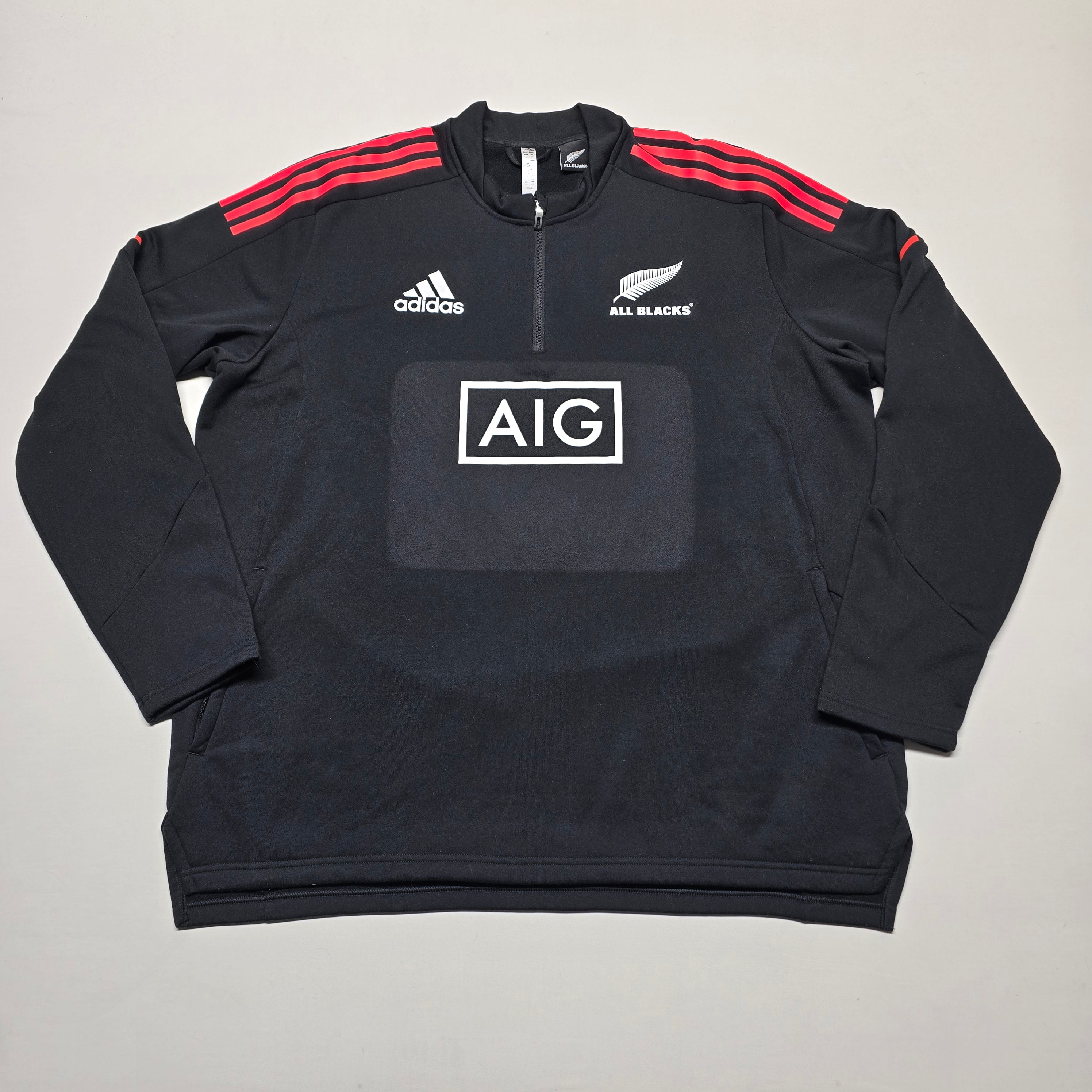 All Blacks 2021 1/4 Zip Fleece (Team Issued "SMi") - 2XL