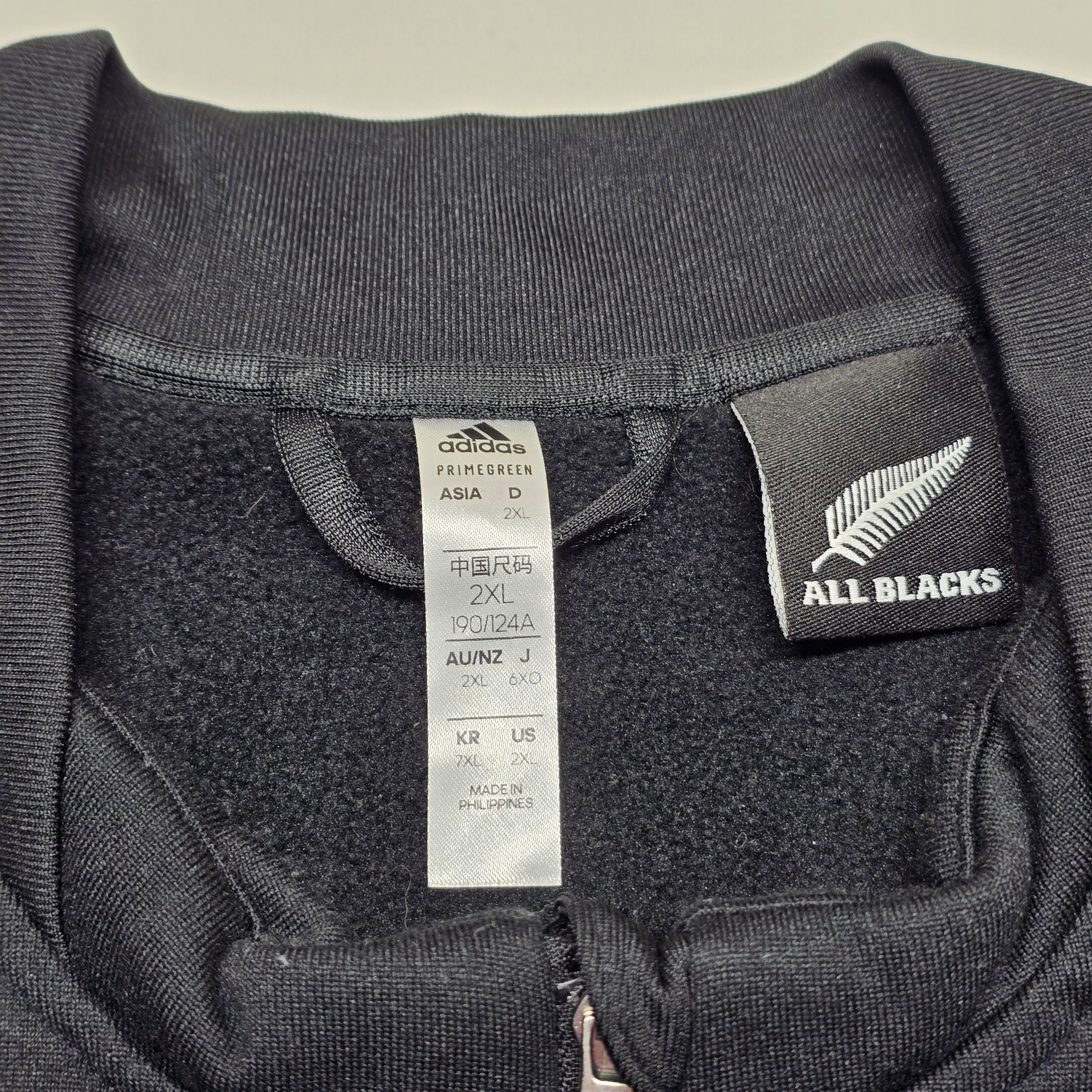 All Blacks 2021 1/4 Zip Fleece (Team Issued "SMi") - 2XL