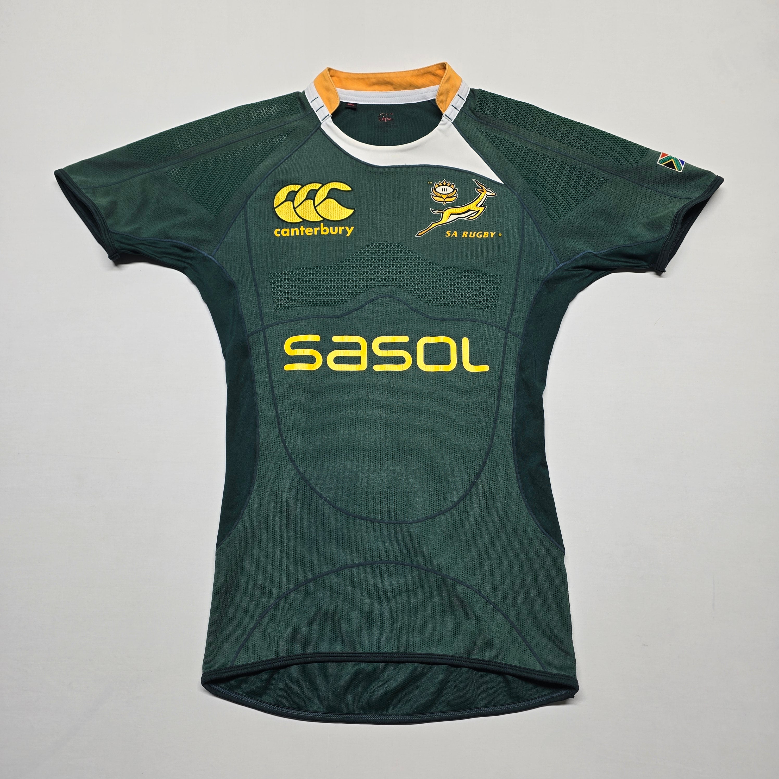 Springboks 2008 Home Jersey (Player Issued) - XS/Small