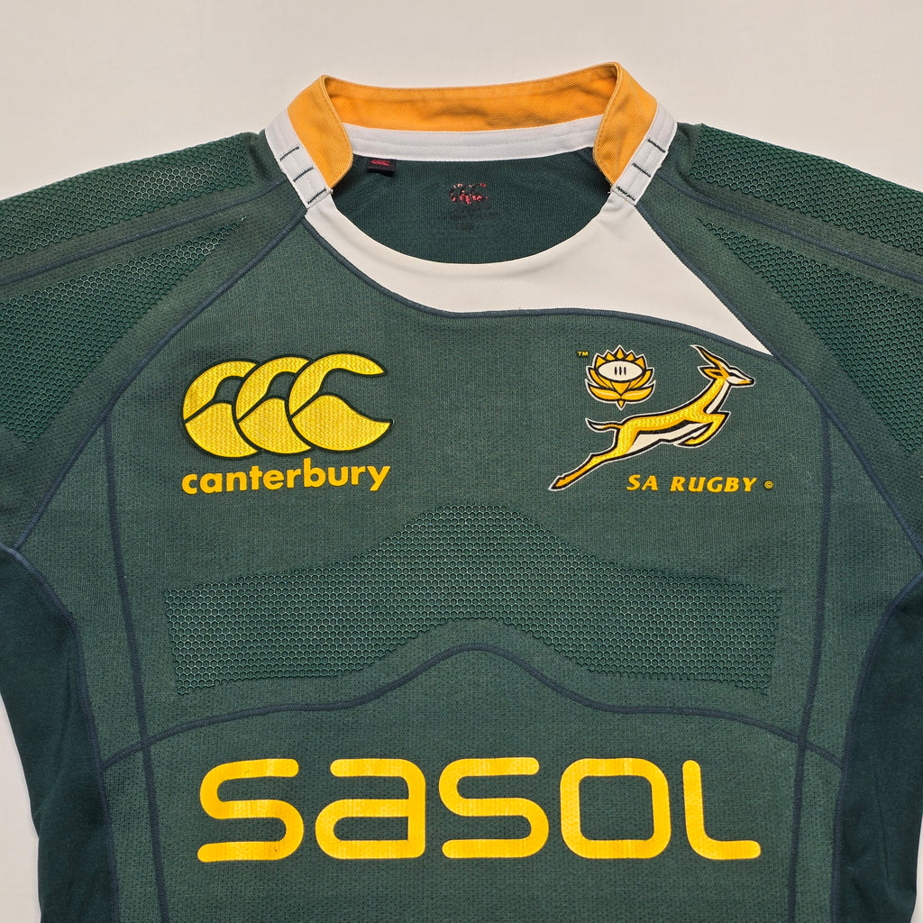 Springboks 2008 Home Jersey (Player Issued) - XS/Small