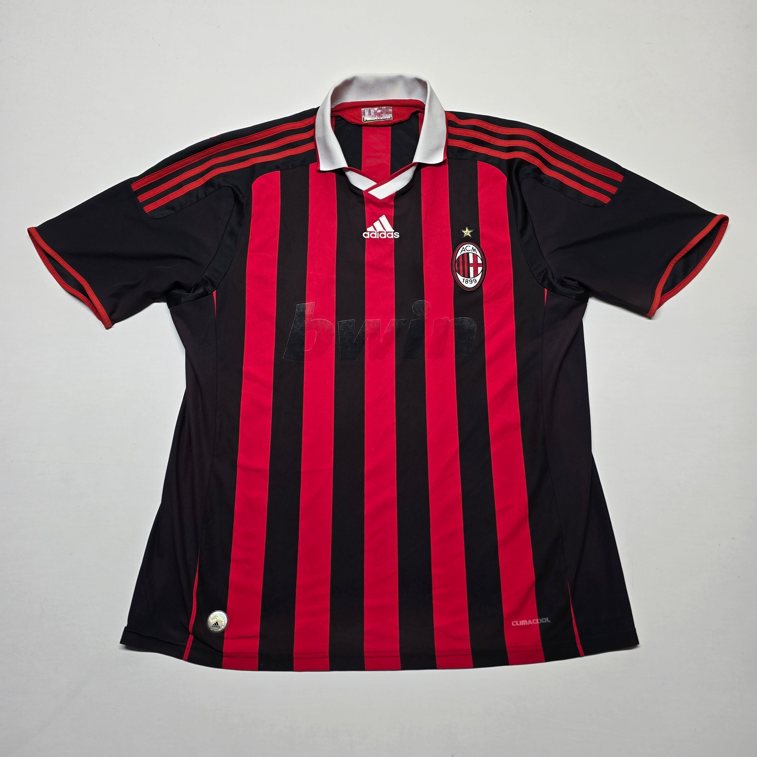 AC Milan 2009/10 Home Jersey - XL/2XL