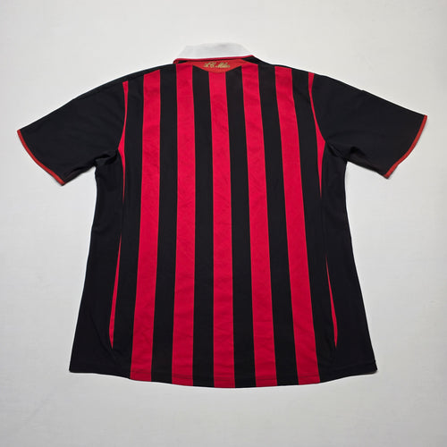 AC Milan 2009/10 Home Jersey - XL/2XL