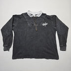 All Blacks Style Long-sleeve Rugby Jersey - Large