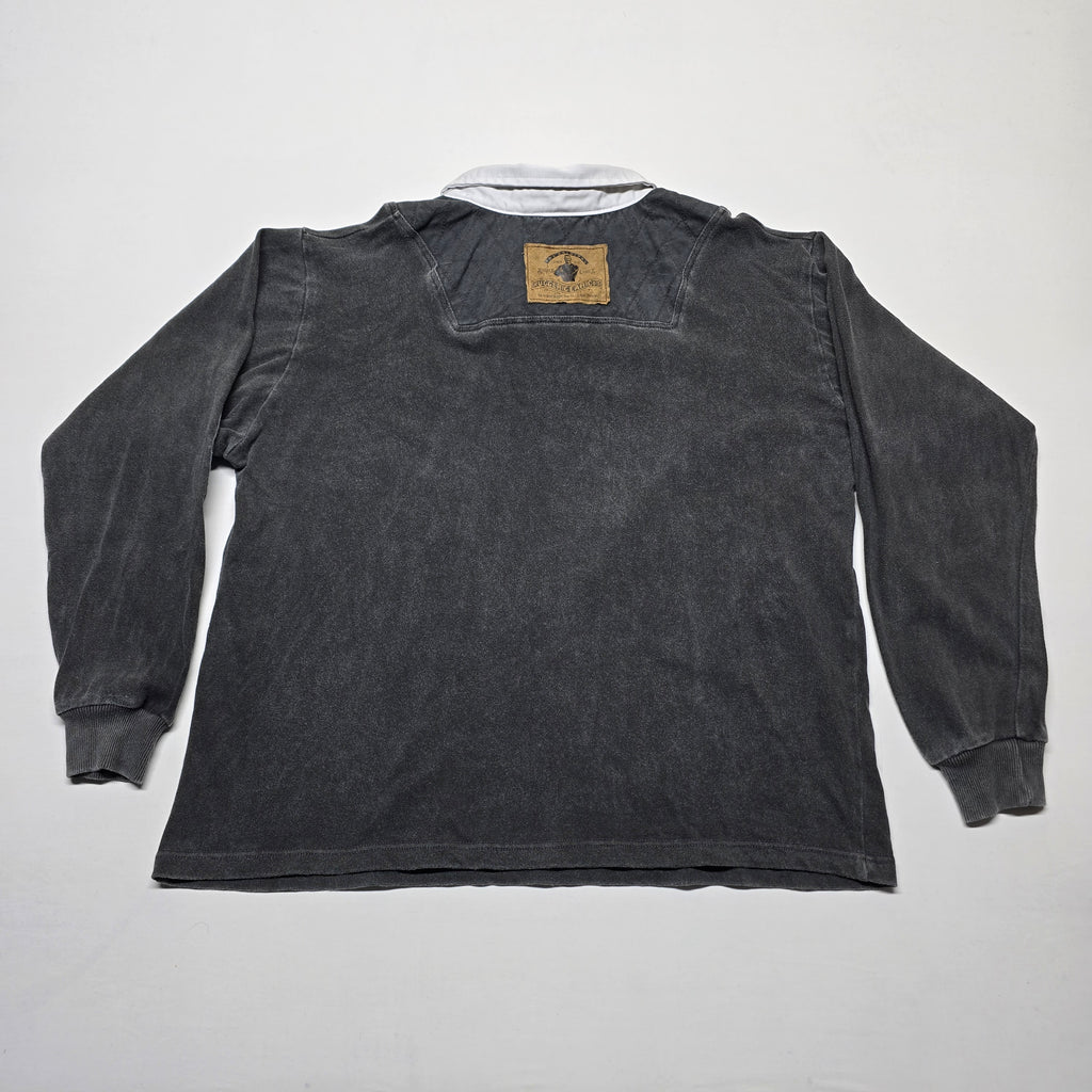 All Blacks Style Long-sleeve Rugby Jersey - Large