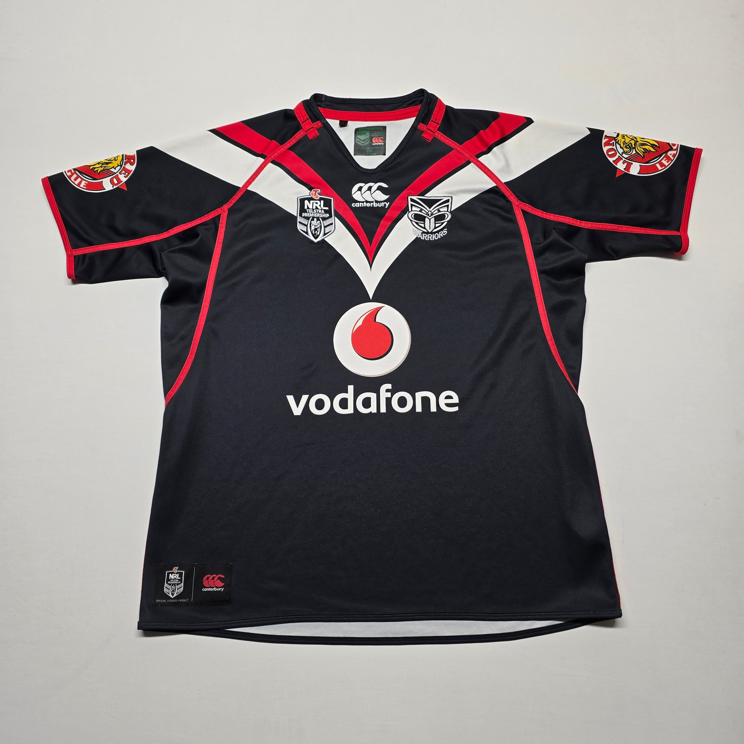 NZ Warriors 2012-14 Home Jersey - 2XL