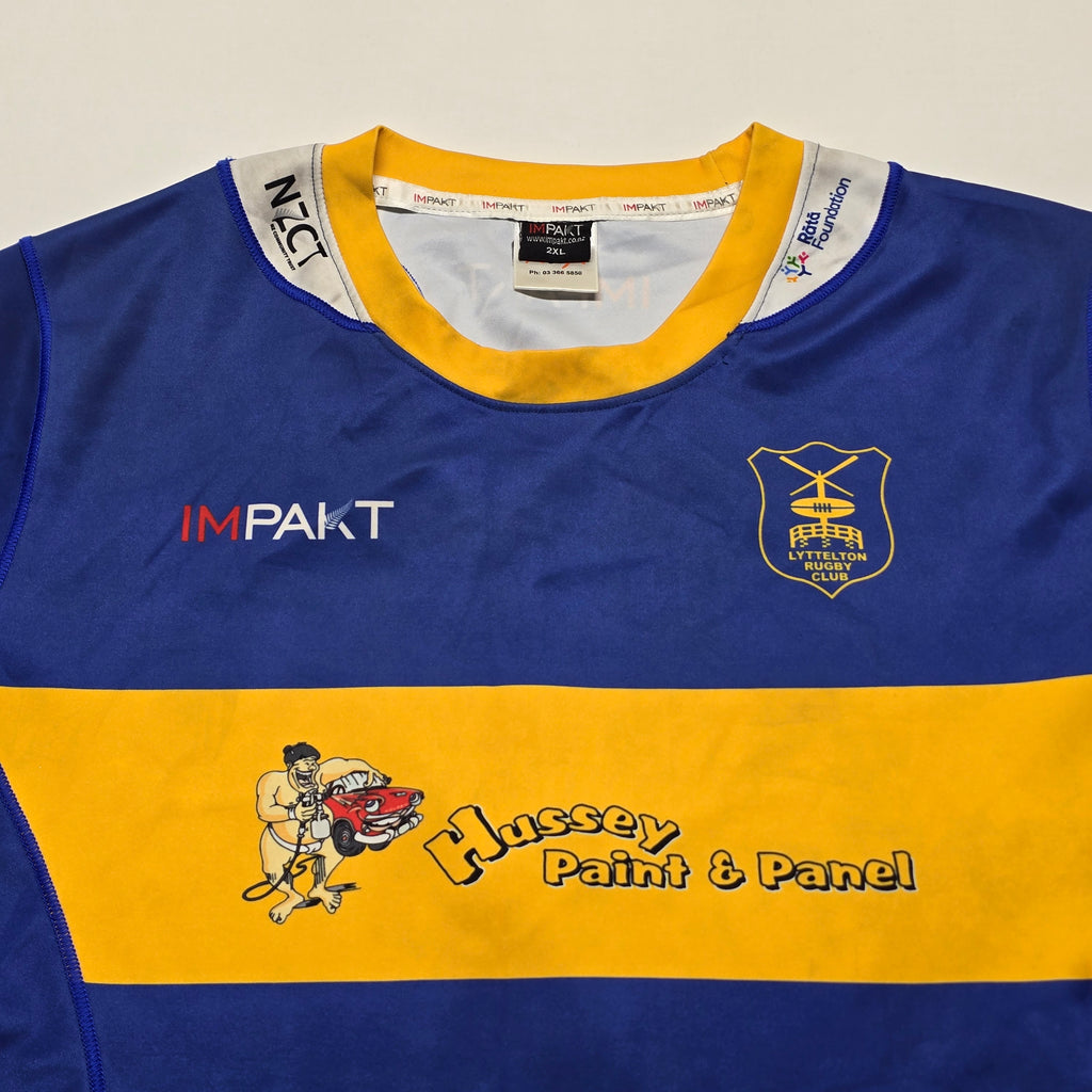 Lyttelton RFC #4 Jersey - "2XL" (Large/XL)