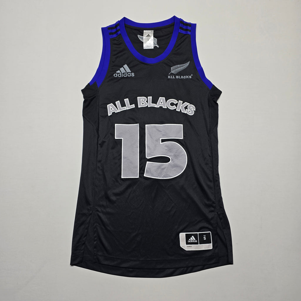 All Blacks 2015 BasketBall Singlet - Small
