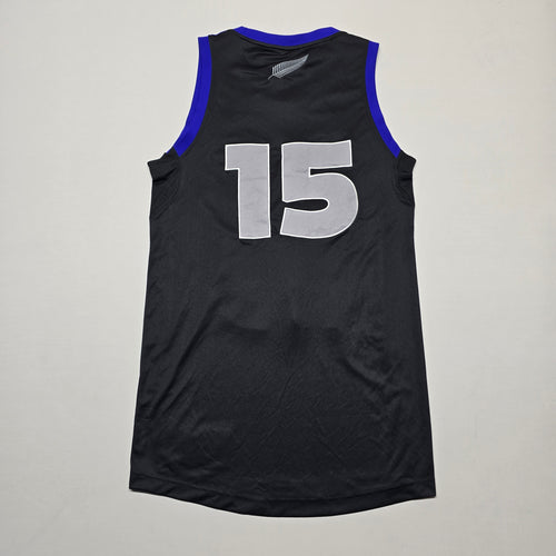 All Blacks 2015 BasketBall Singlet - Small