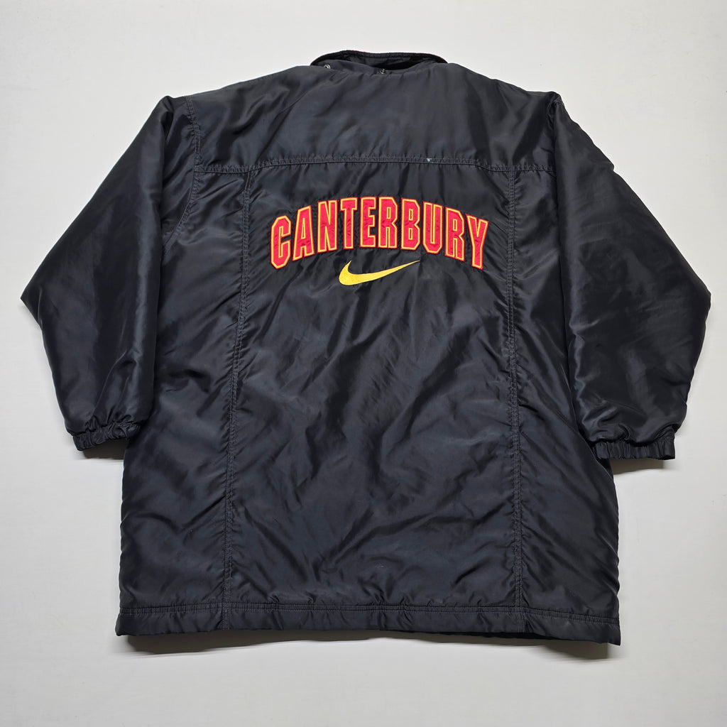 Canterbury Rugby (CRFU) 1990's Stadium Jacket - Medium