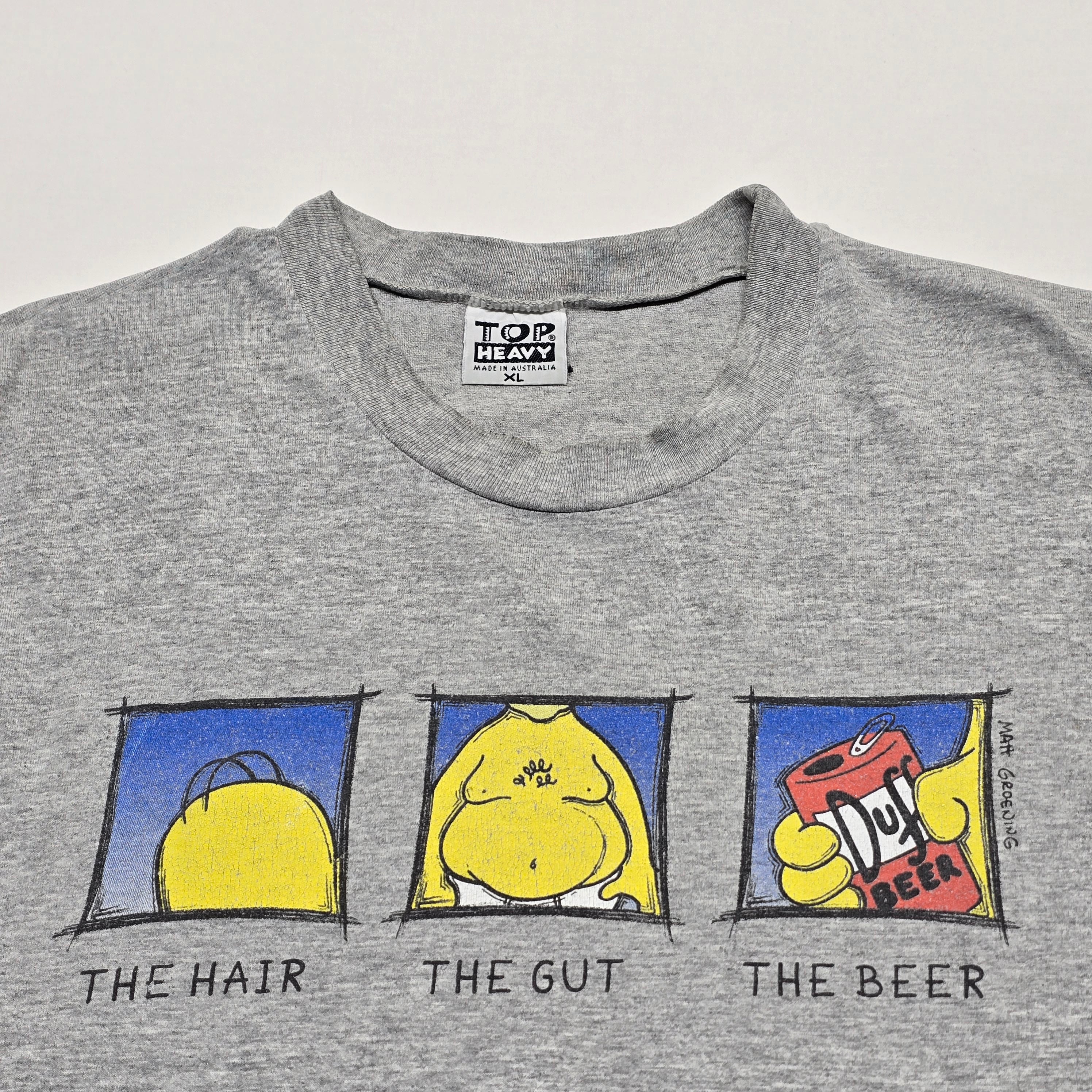 Homer Simpson 1997 T-shirt - XL