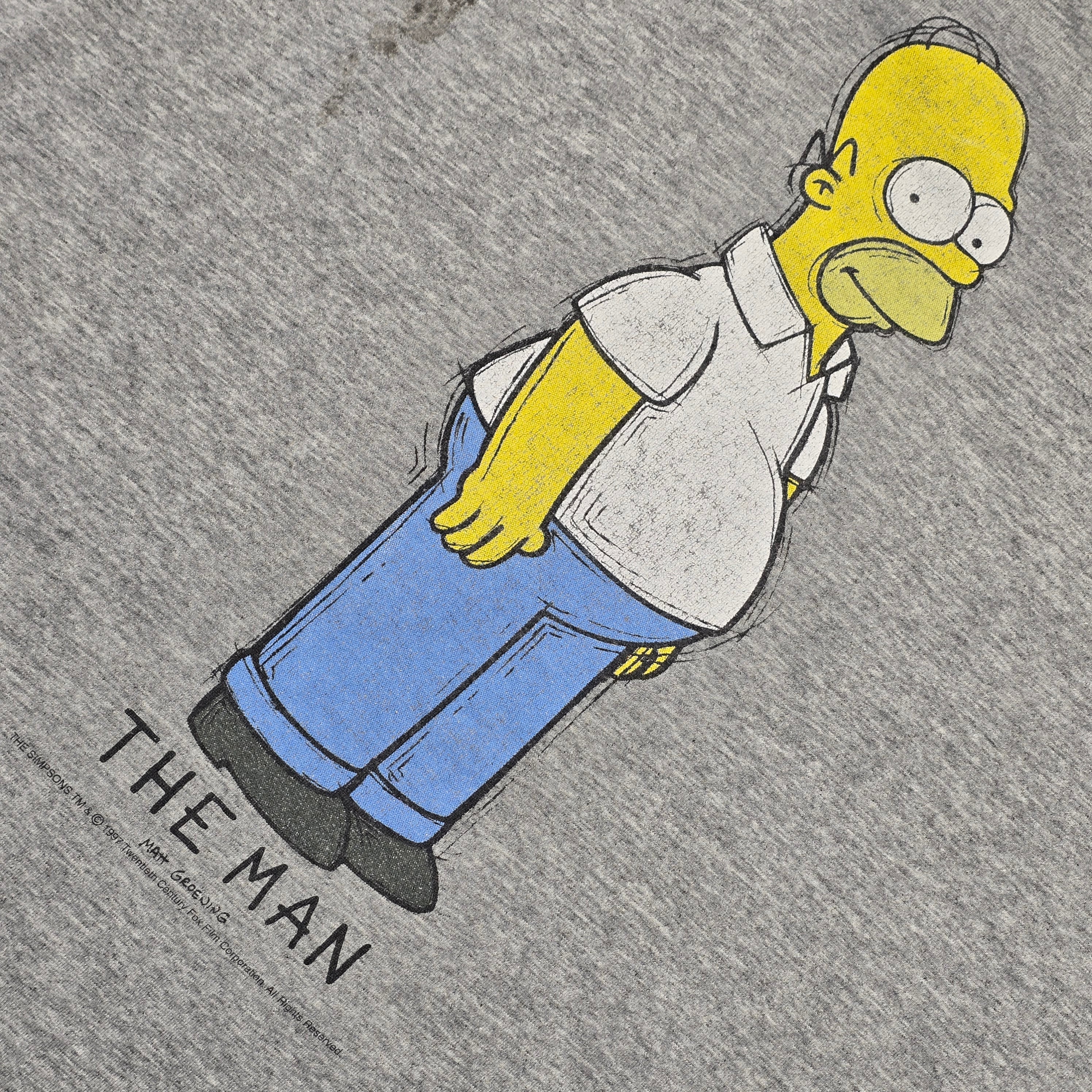 Homer Simpson 1997 T-shirt - XL
