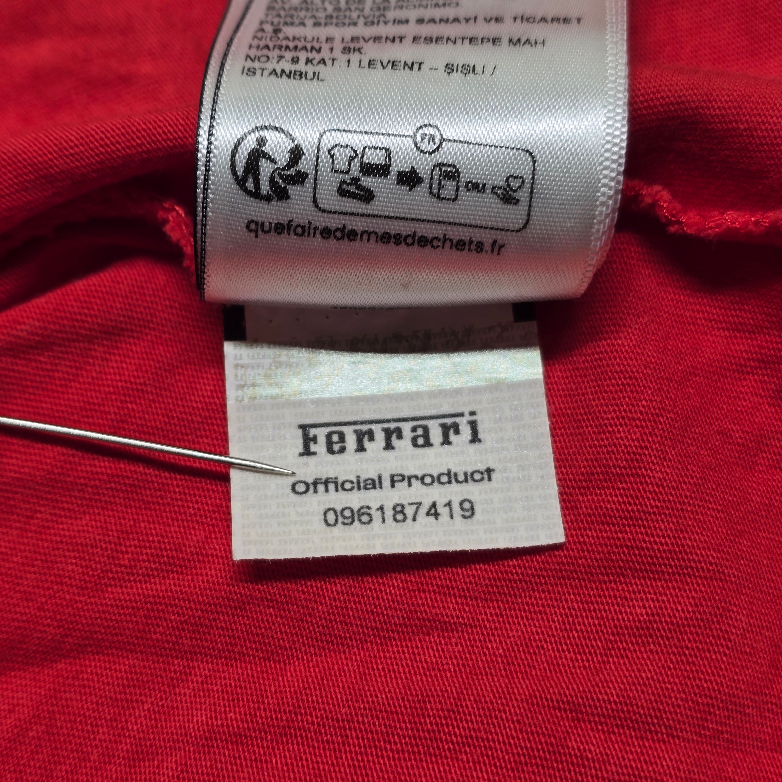 Ferrari Racing Shirt - Large