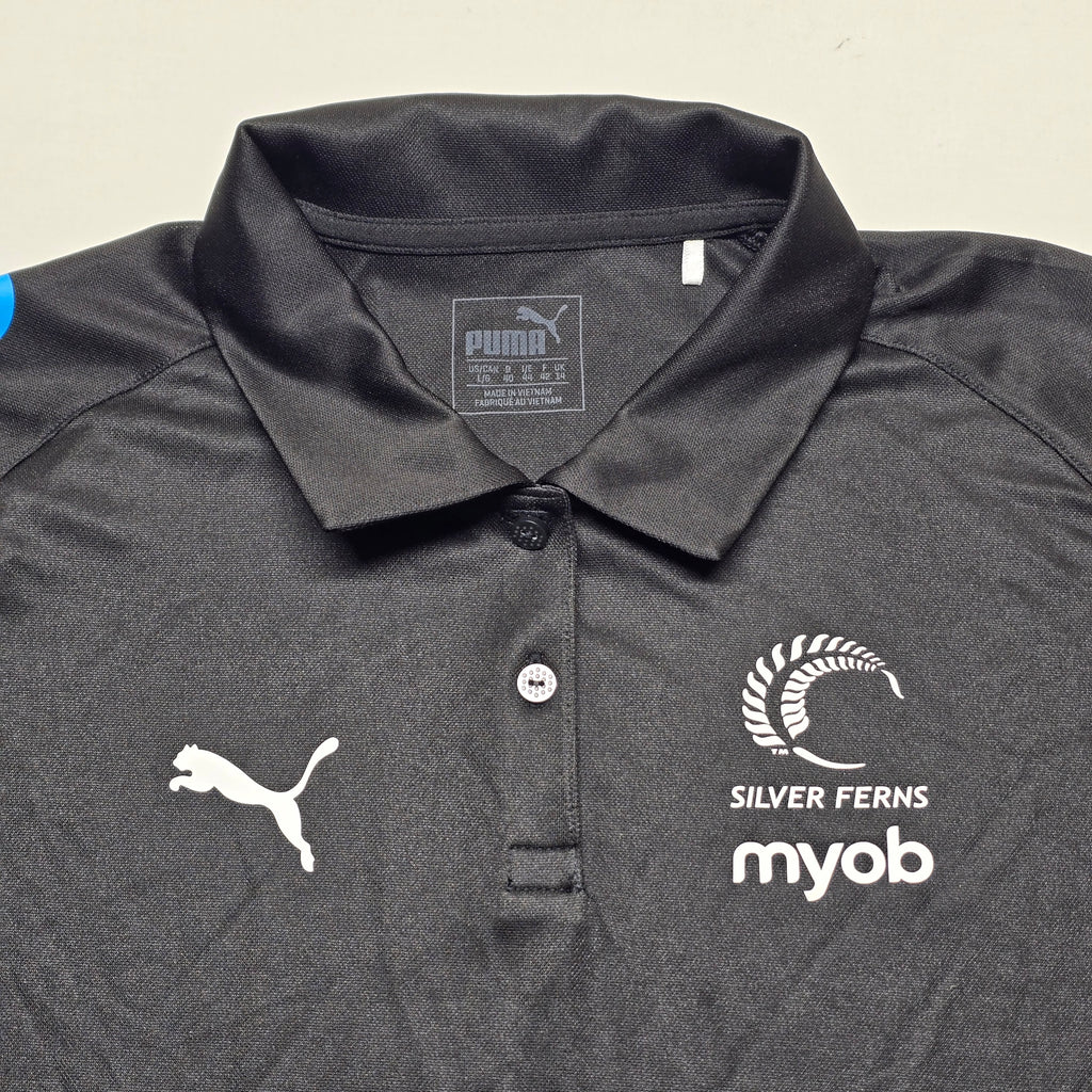 Silver Ferns Polo (Signed) - Large/14