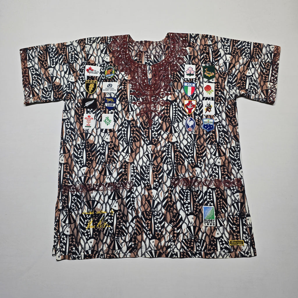 Limited Edition 0048/1000 1995 RWC African Traditional Shirt - Large