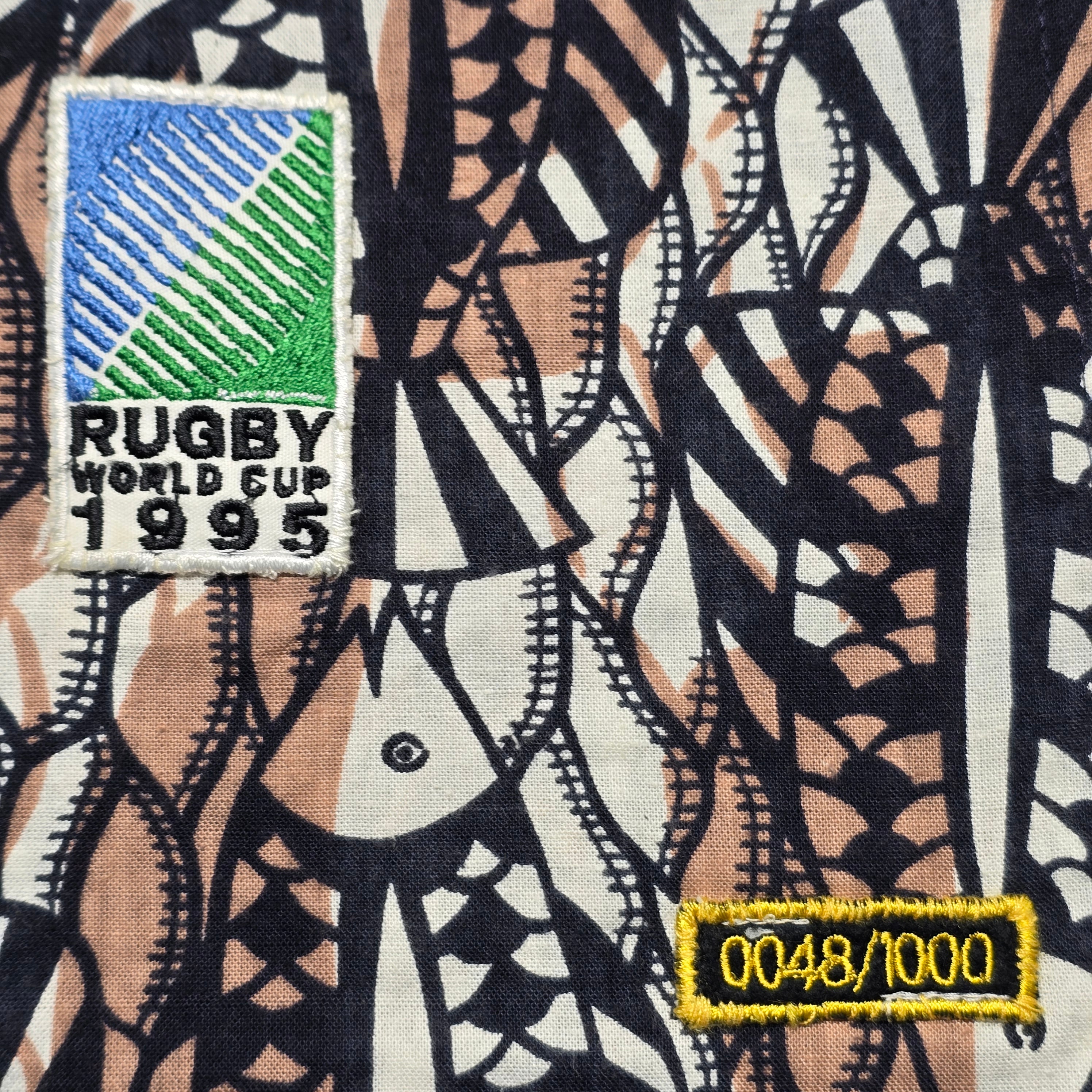 Limited Edition 0048/1000 1995 RWC African Traditional Shirt - Large