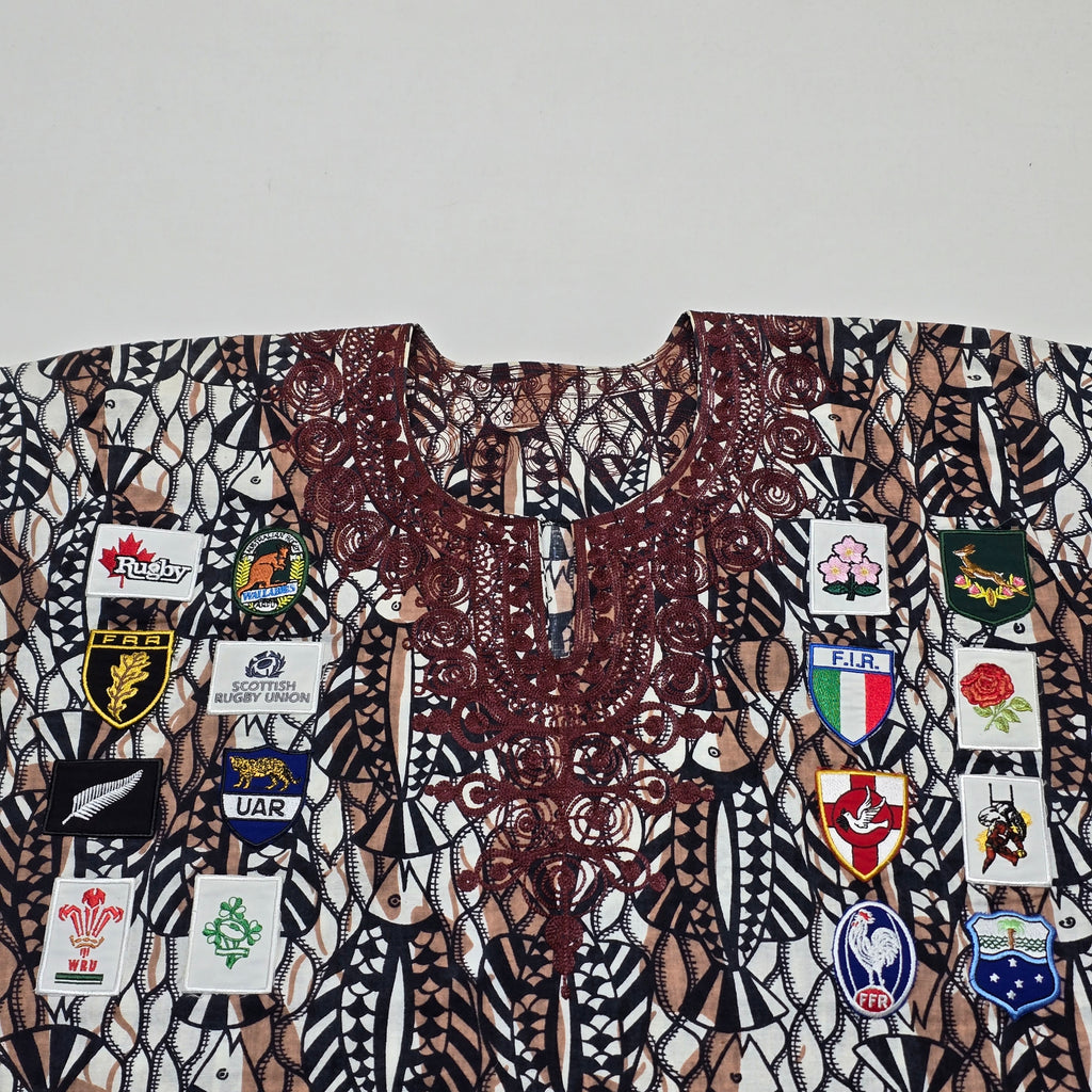 Limited Edition 0048/1000 1995 RWC African Traditional Shirt - Large