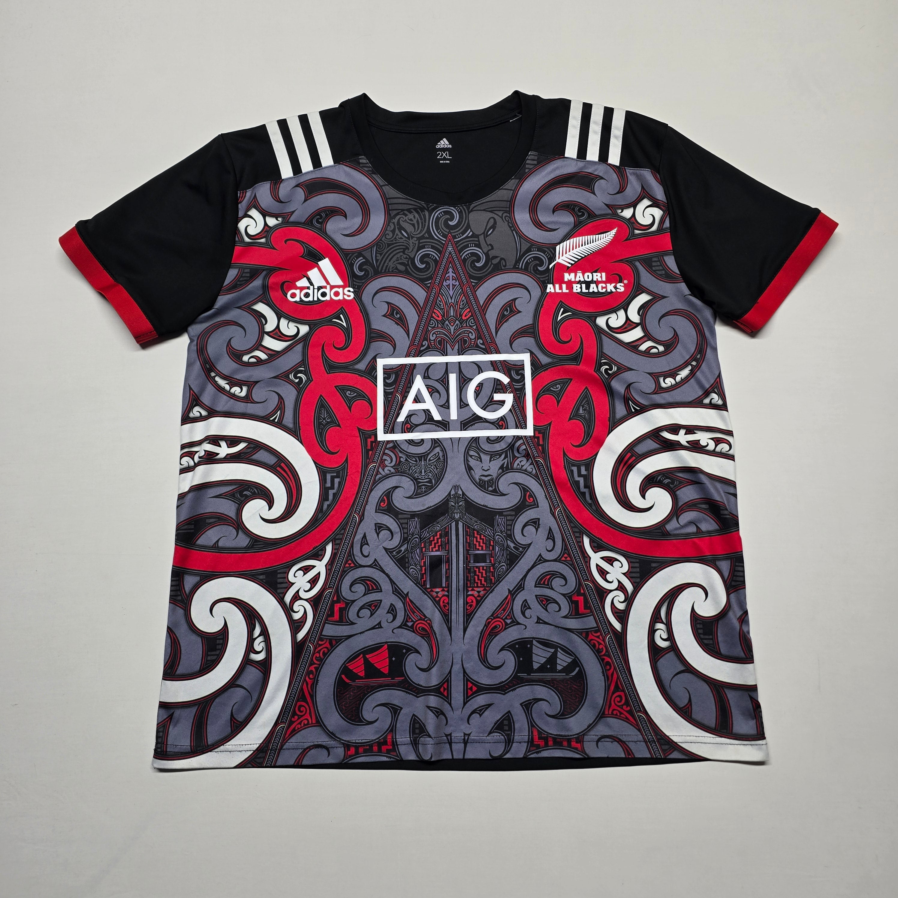 Maori All Blacks Training T-shirt - Large/XL