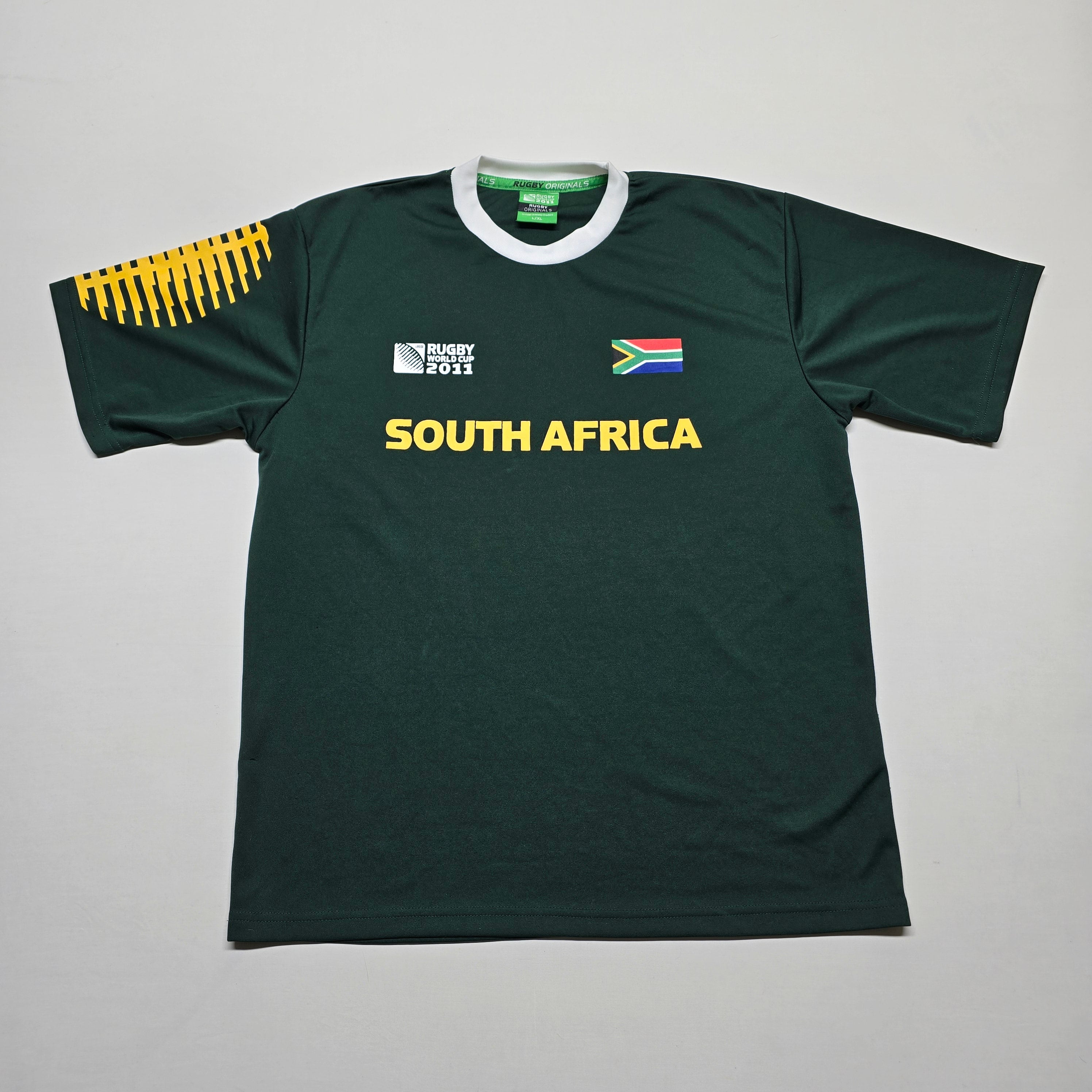 South Africa 2011 RWC Supporters T-shirt - L/XL