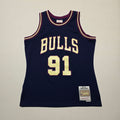 Chicago Bulls #91 Dennis Rodman Jersey - Medium