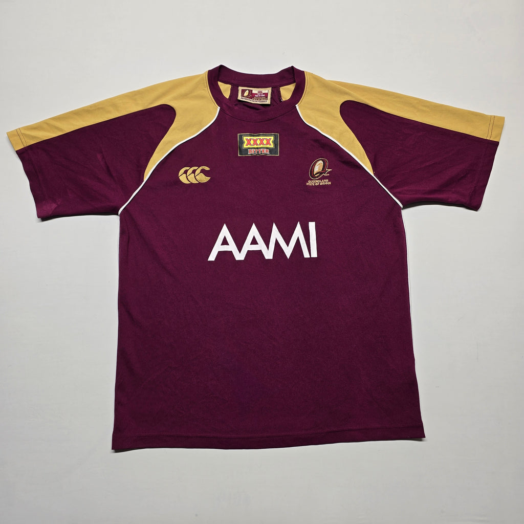 QLD Maroons Training  T-Shirt - Medium