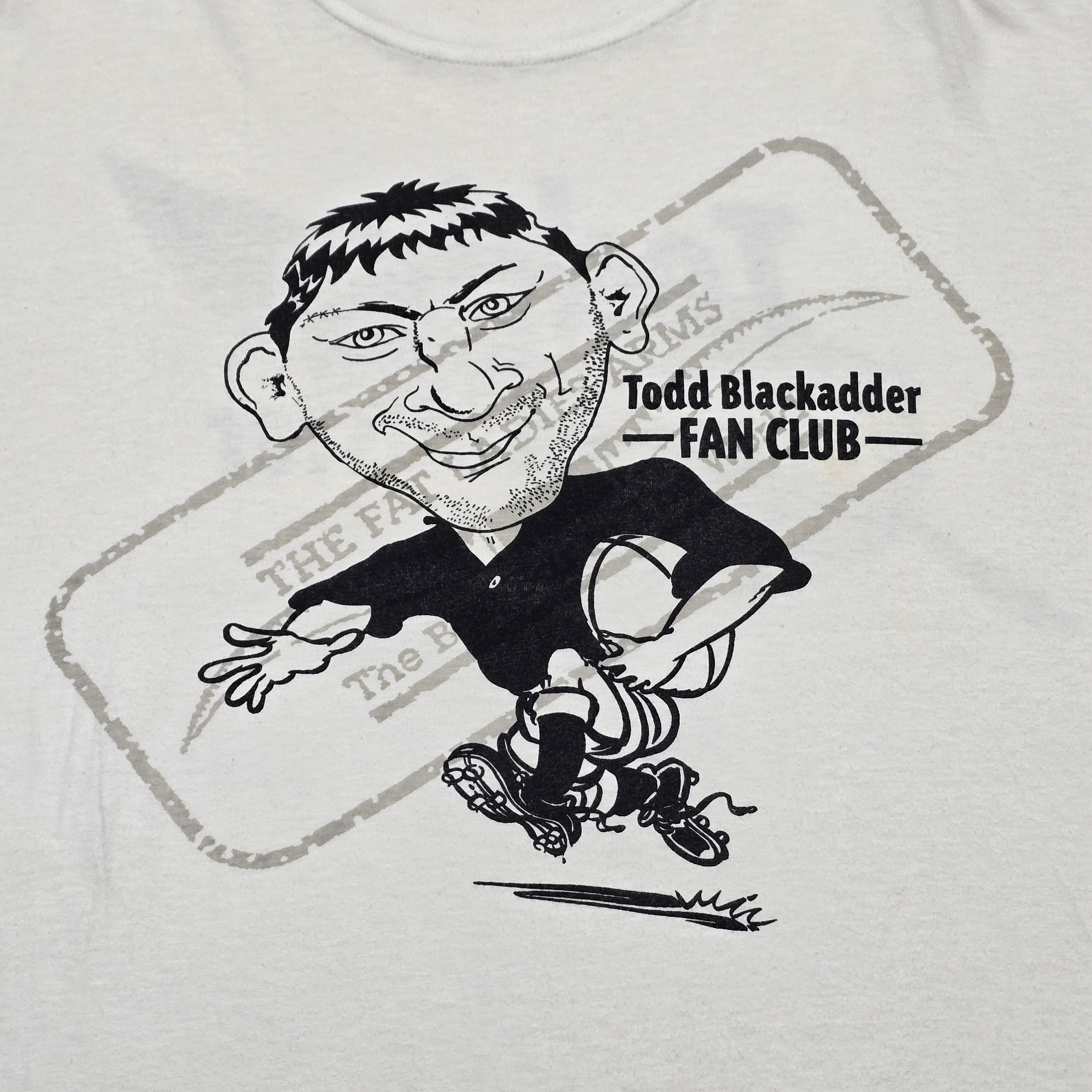Todd Blackadder Fan Club T-shirt - Large