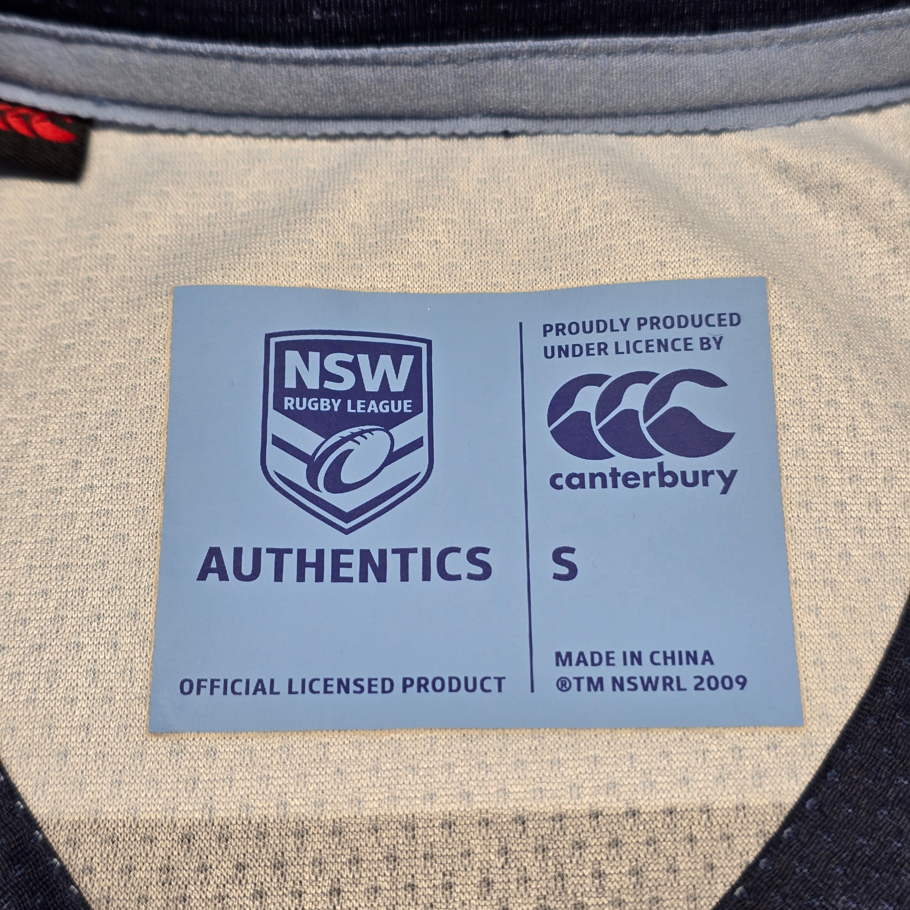 NSW Blues 2019 Training T-shirt - Small