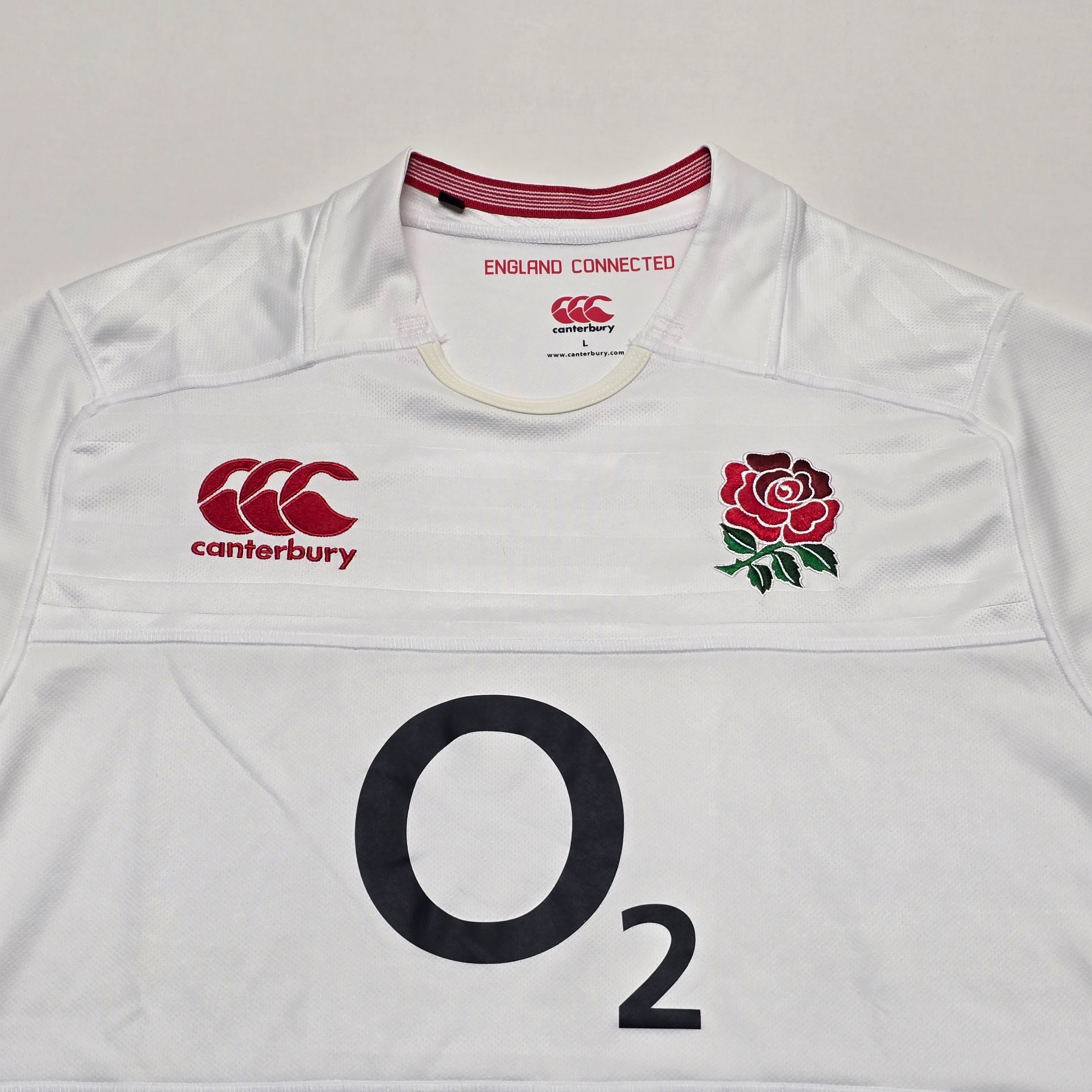 England Rugby 2014 Home Jersey - Large