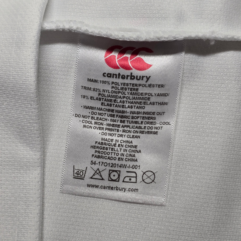 England Rugby 2014 Home Jersey - Large