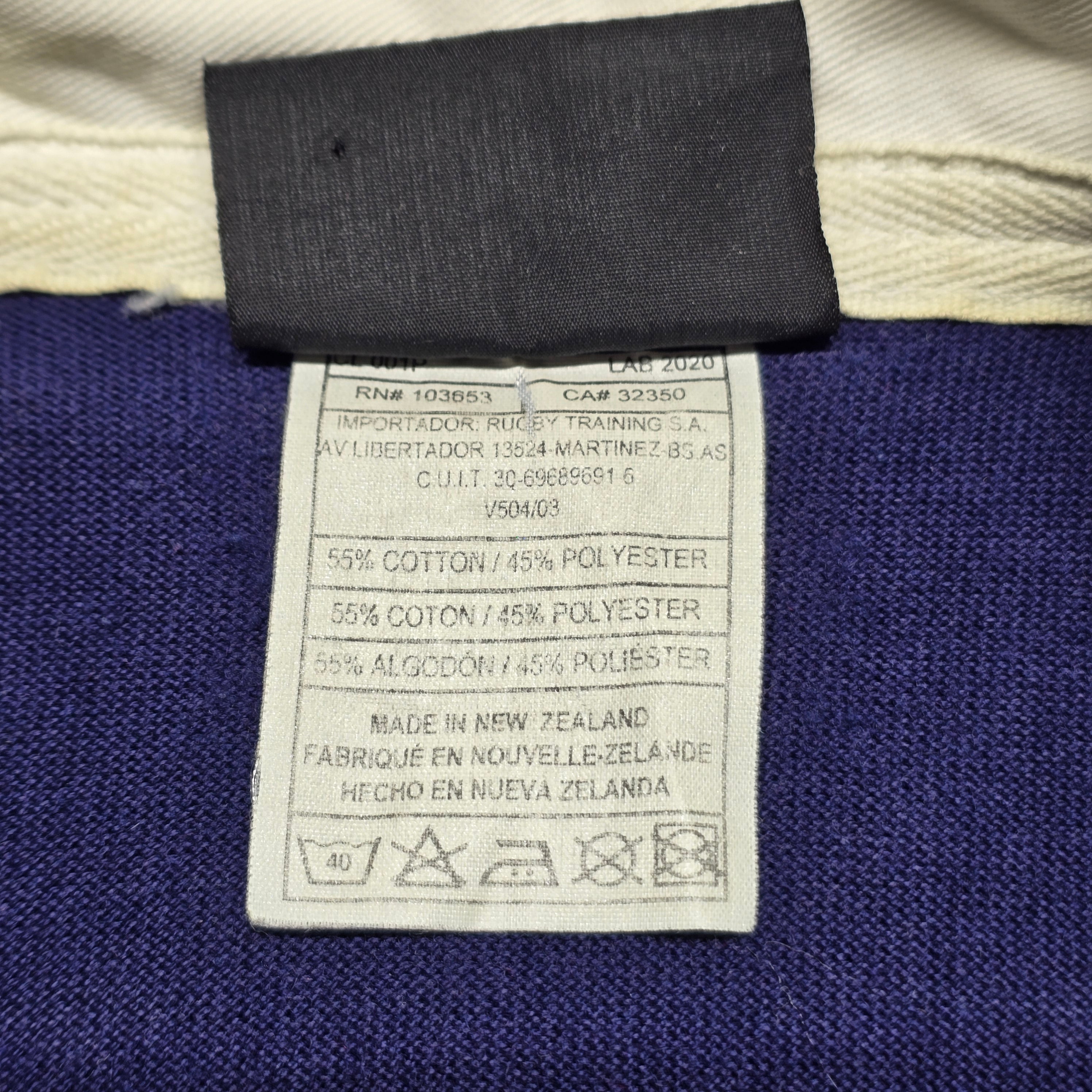 Vintage NZ Made CCC Rugby Jersey - Small