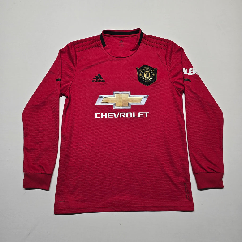 Manchester United 2019 Home Long-Sleeve Shirt - Medium