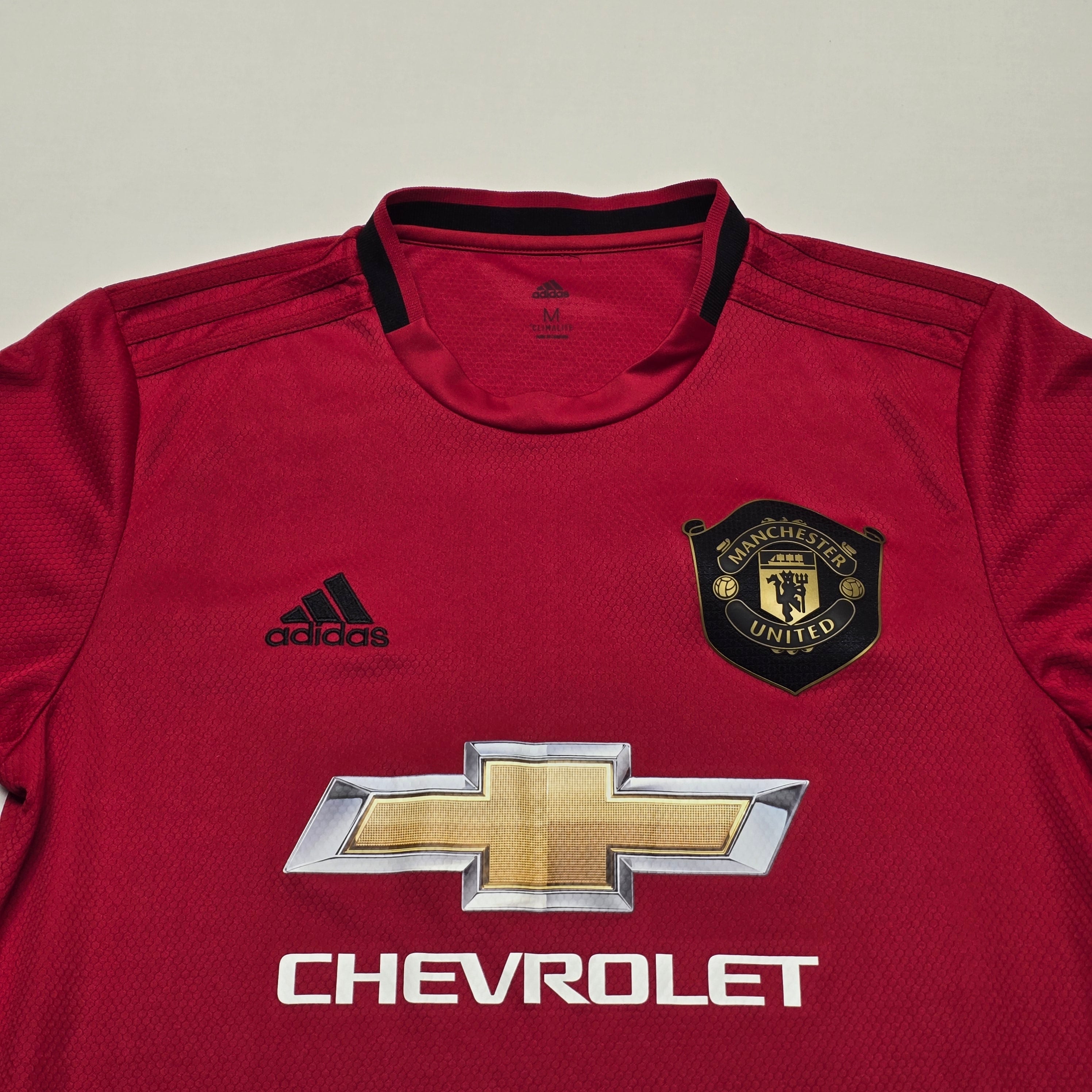 Manchester United 2019 Home Long-Sleeve Shirt - Medium