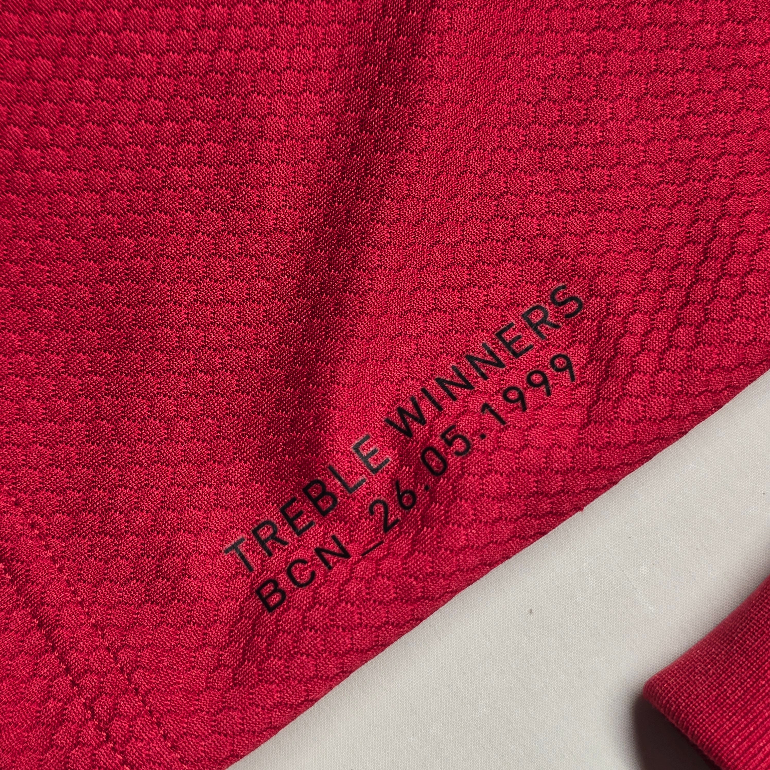 Manchester United 2019 Home Long-Sleeve Shirt - Medium