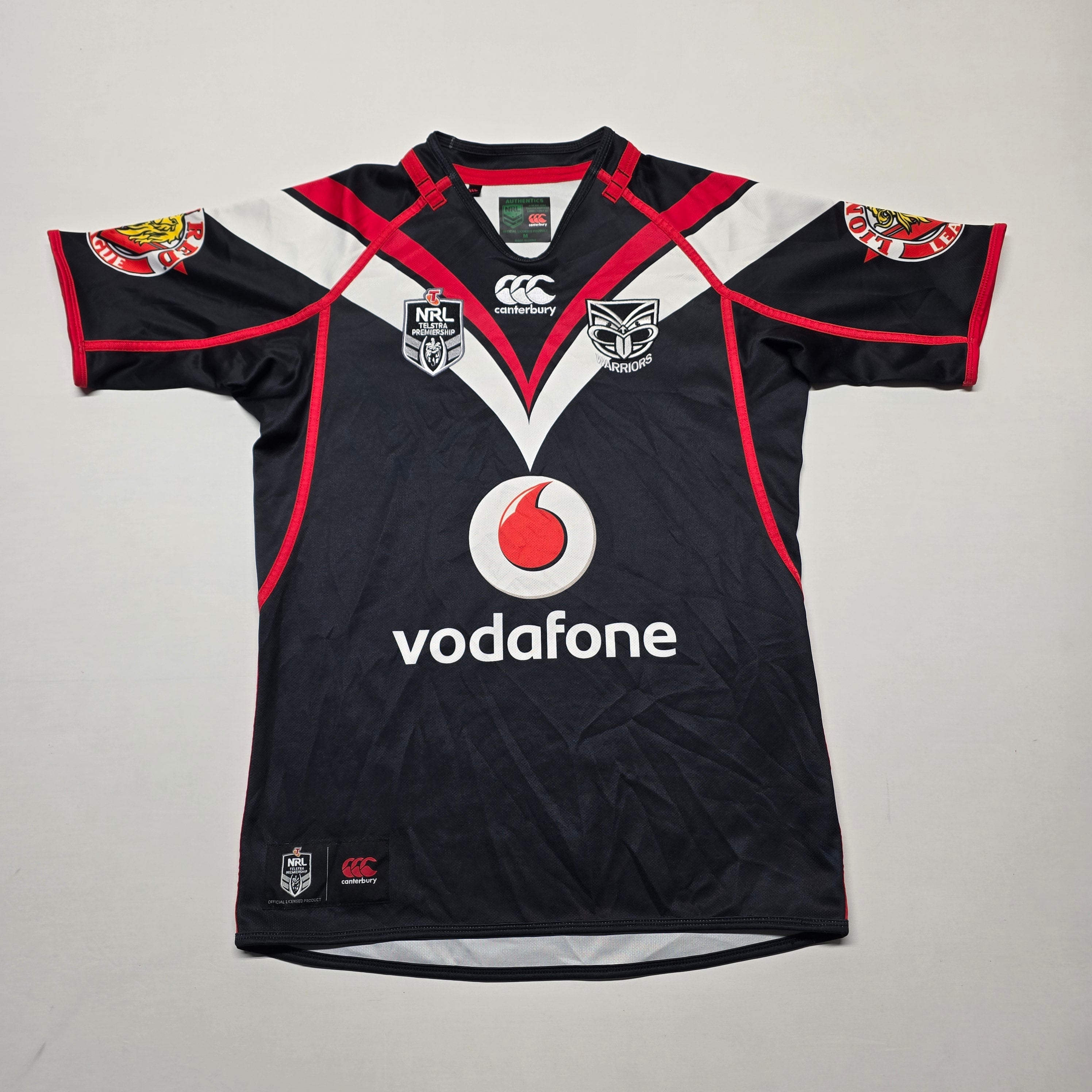 NZ Warriors 2012-14 Home Jersey - Medium