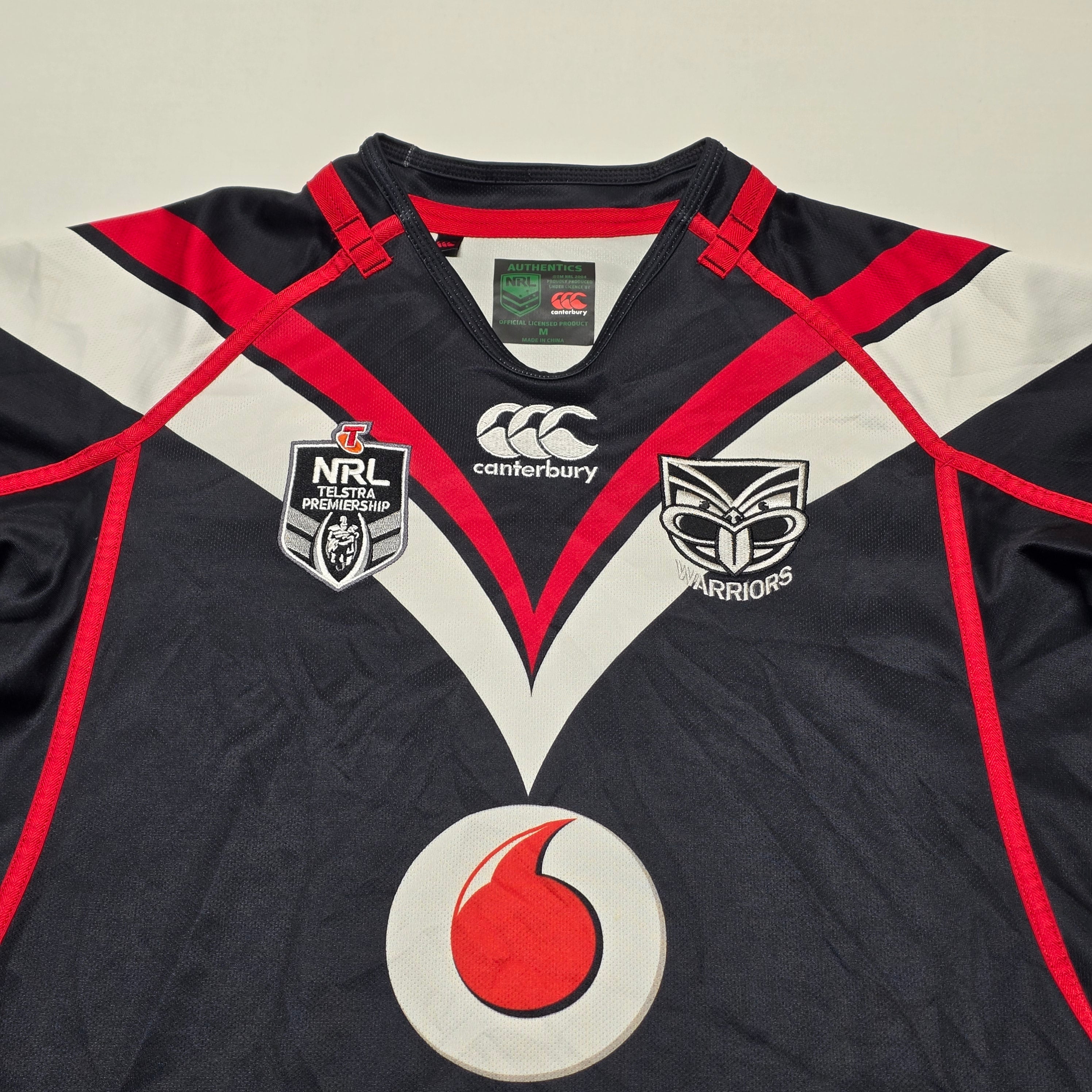 NZ Warriors 2012-14 Home Jersey - Medium
