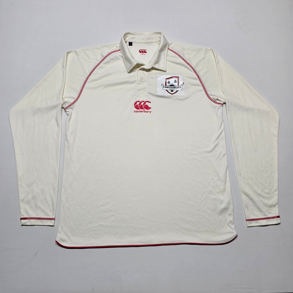 Canterbury Cricket Long-sleeve Shirt - XL