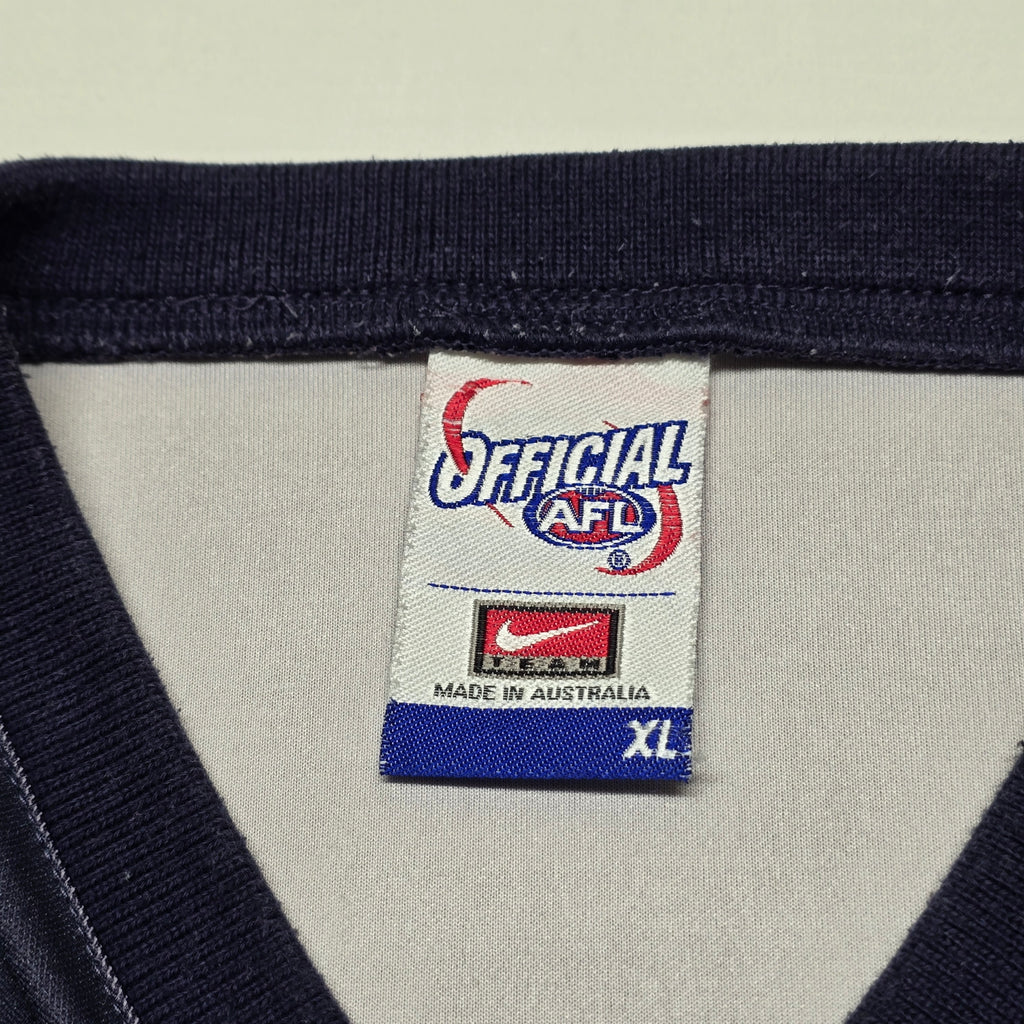 Carlton Football Long-Sleeve AFL Jersey - XL