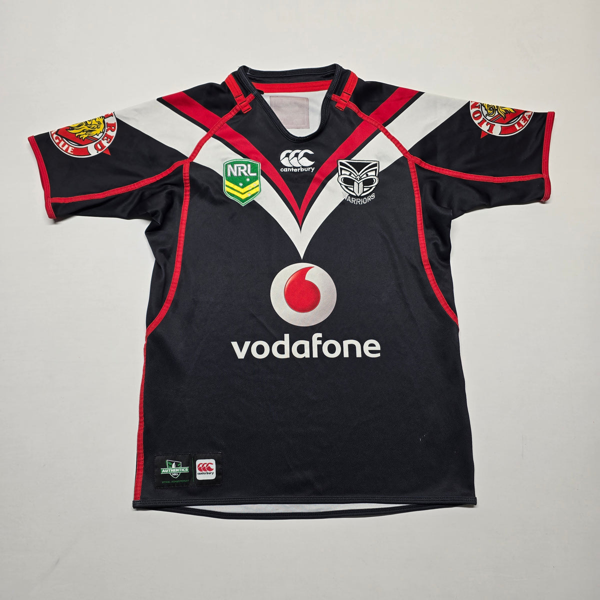NZ Warriors 2012-14 Home Jersey - Medium
