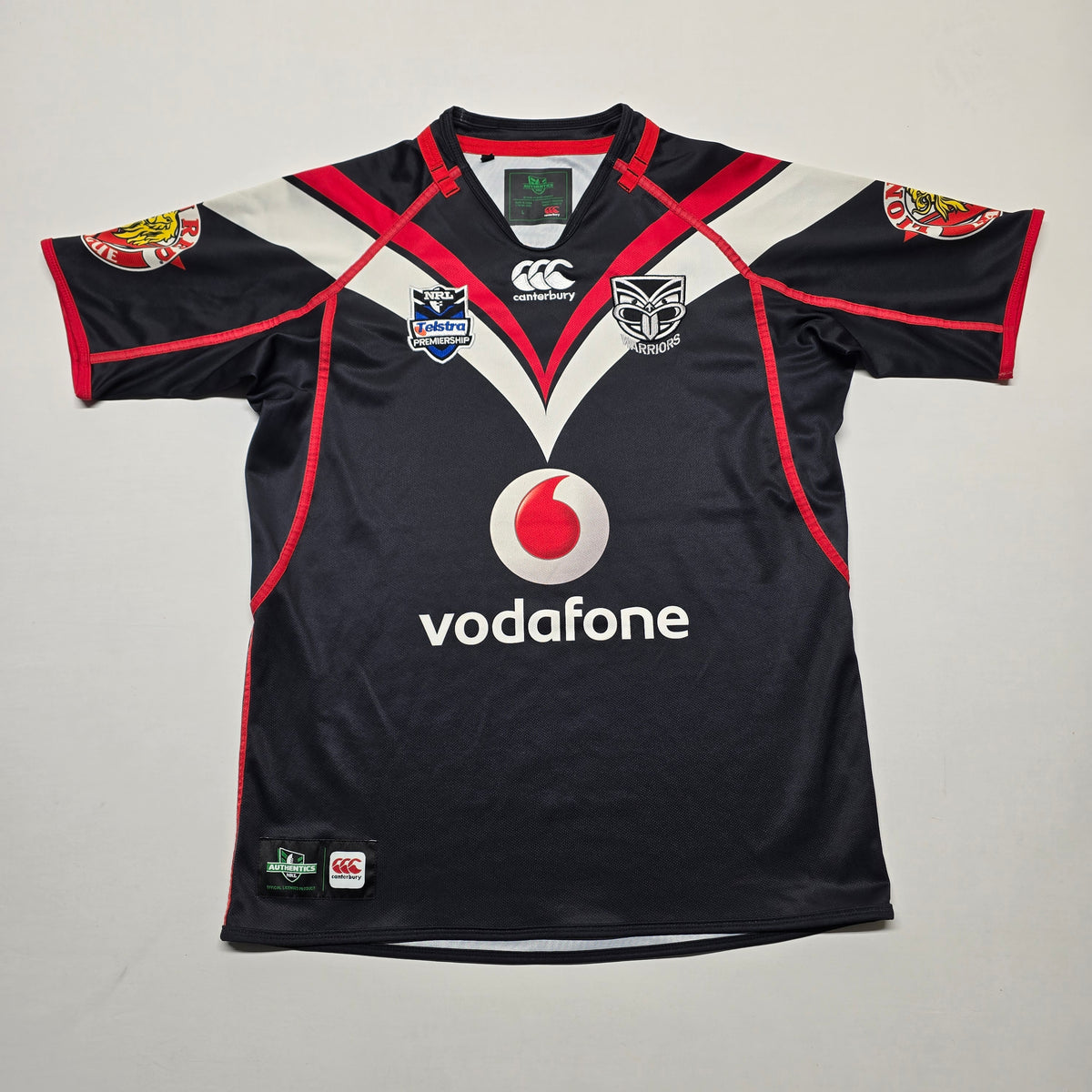 NZ Warriors 2012-14 Home Jersey - Large