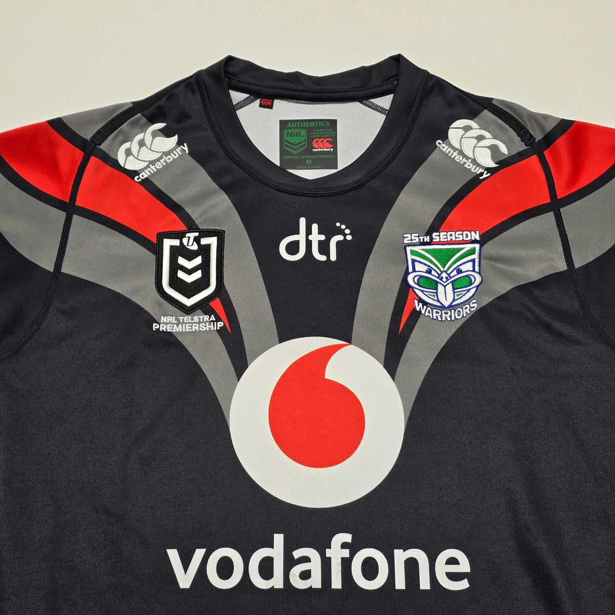 NZ Warriors 2019 Away Jersey - Medium
