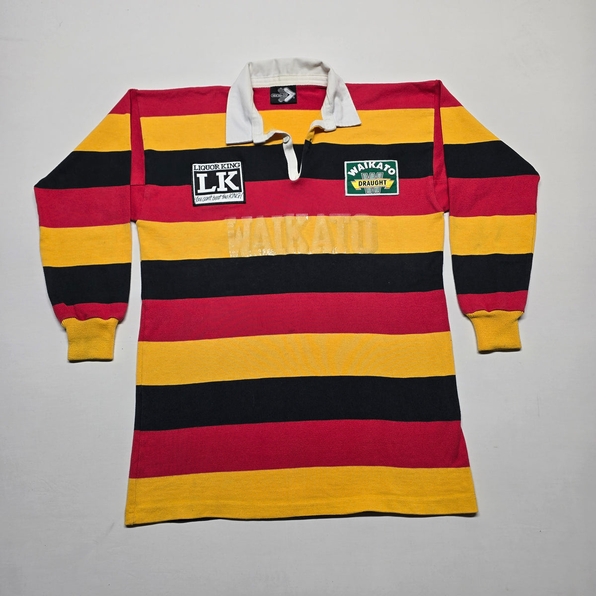 Waikato Rugby 1990's Long-Sleeve Jersey - Medium/Large