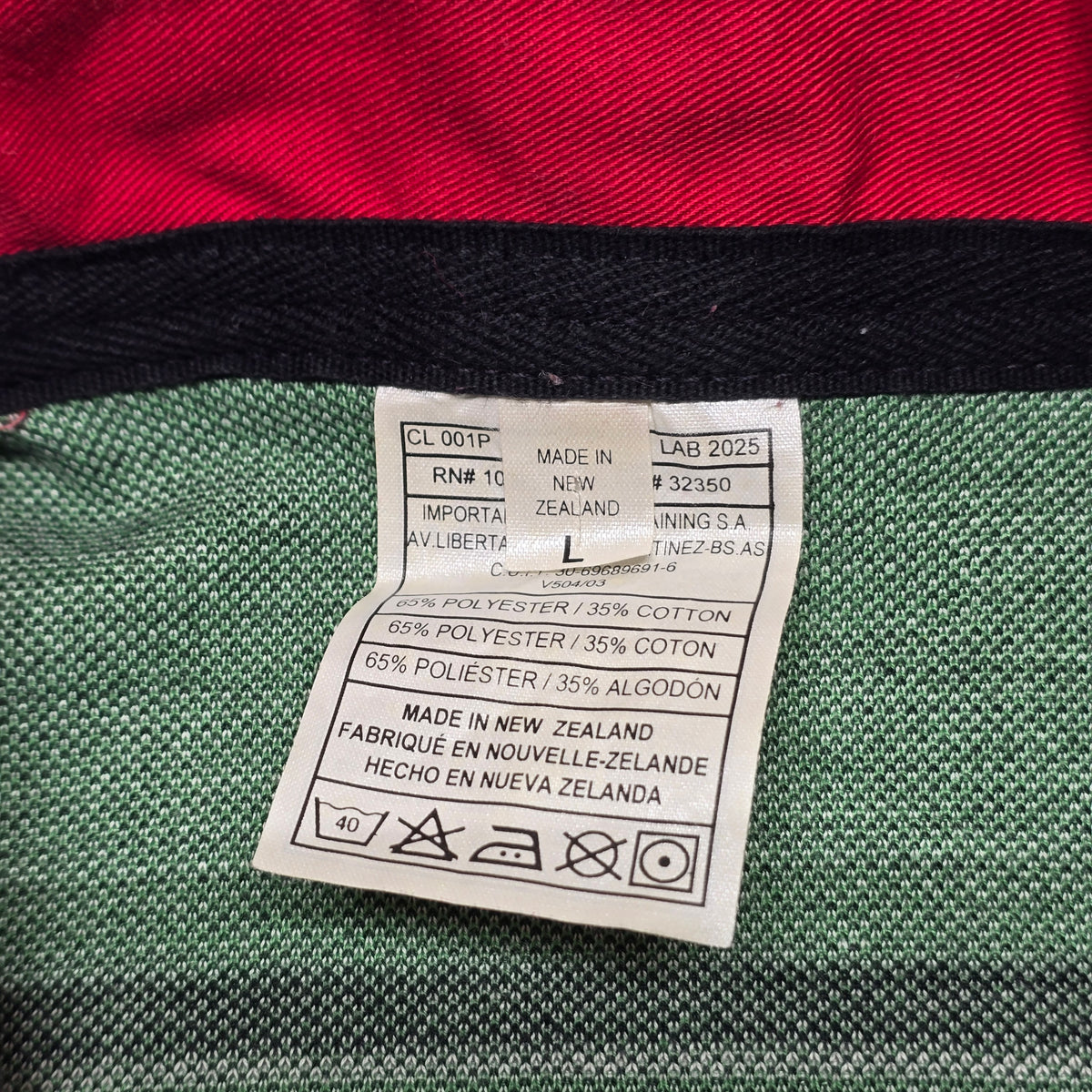 Vintage TEMEX Uglies Rugby Jersey - Large